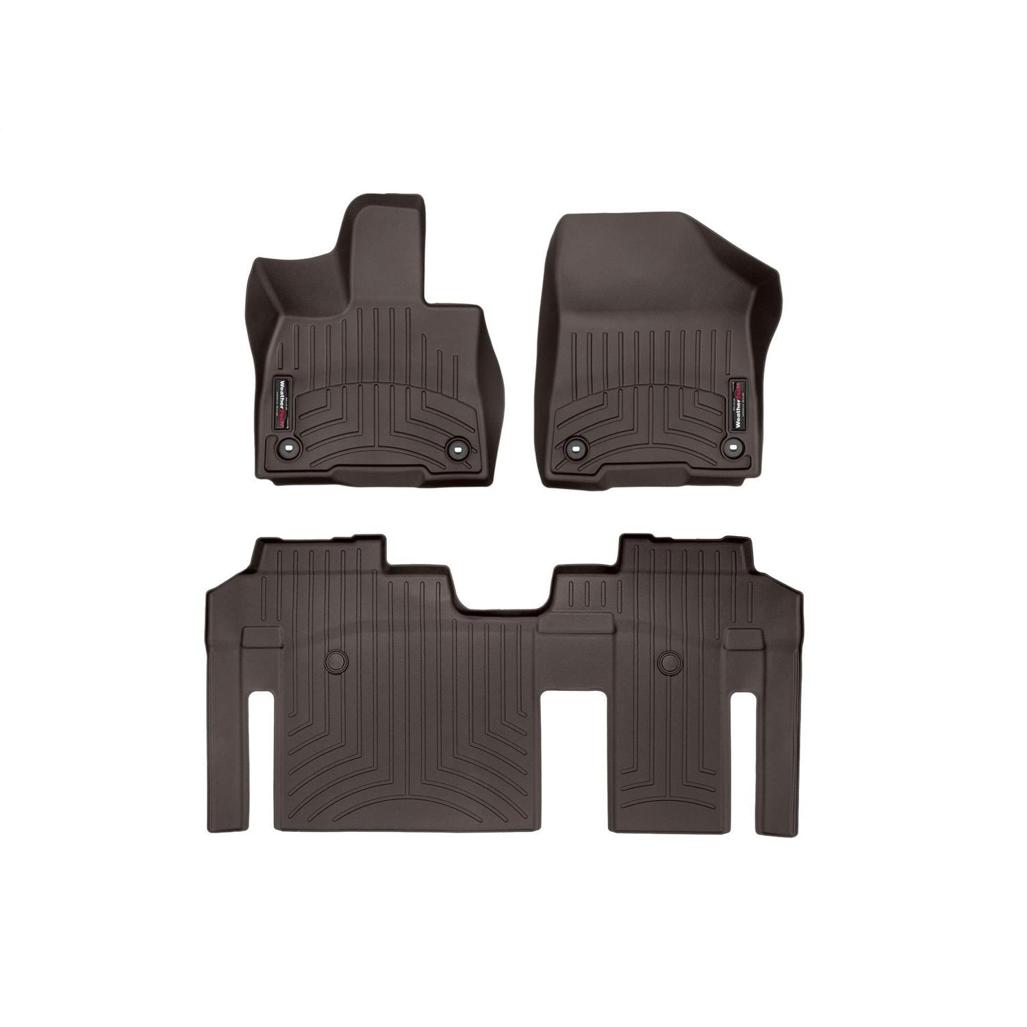 Bettychan1215  Weathertech FloorLiner DigitalFit Cocoa Front and Rear Floor Mat