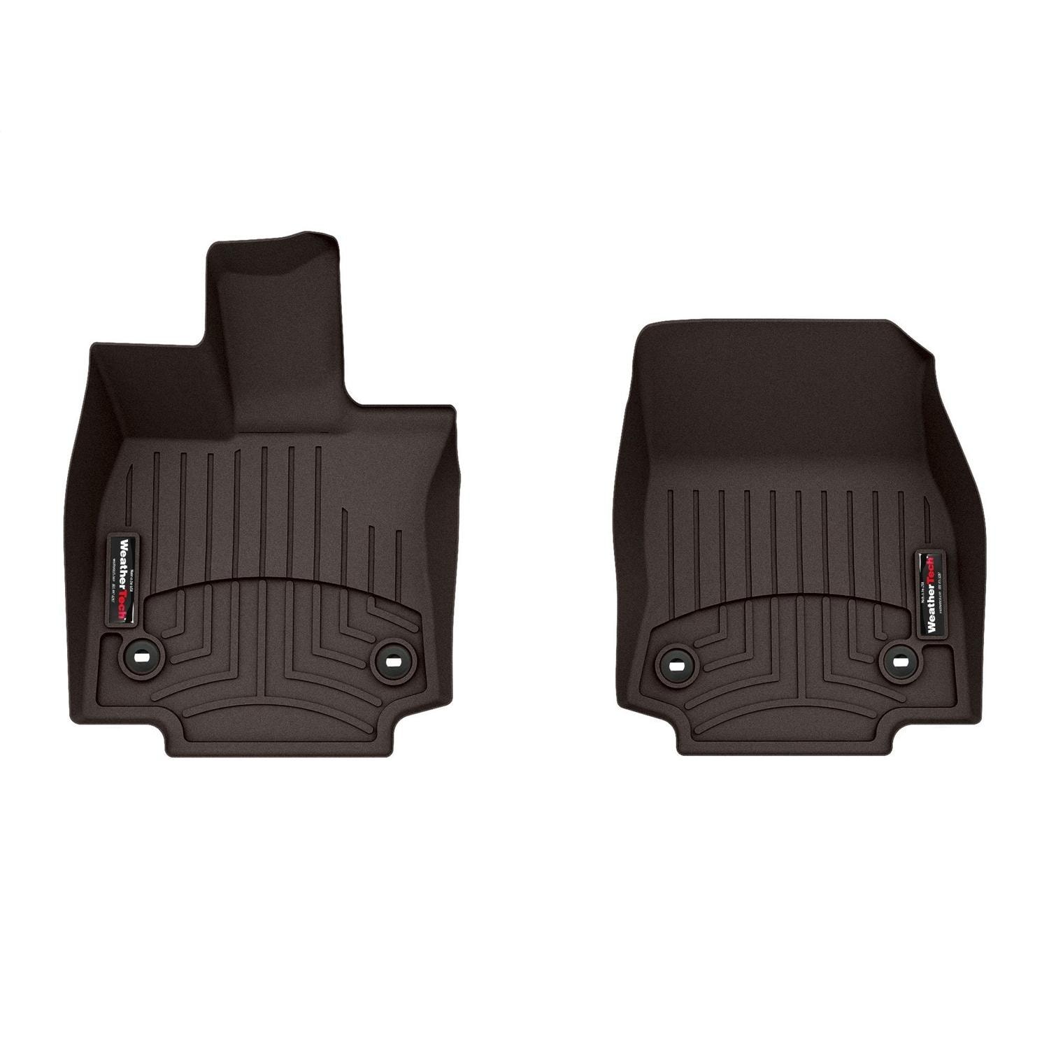 Weathertech FloorLiner DigitalFit Cocoa Front Floor Mat Set