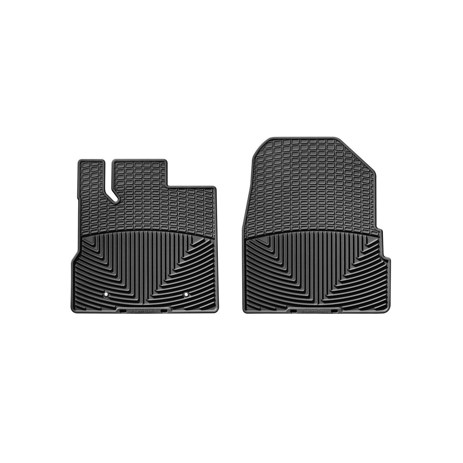 Weathertech All-Weather Black Front Floor Mat Set W165 for BMW 328i