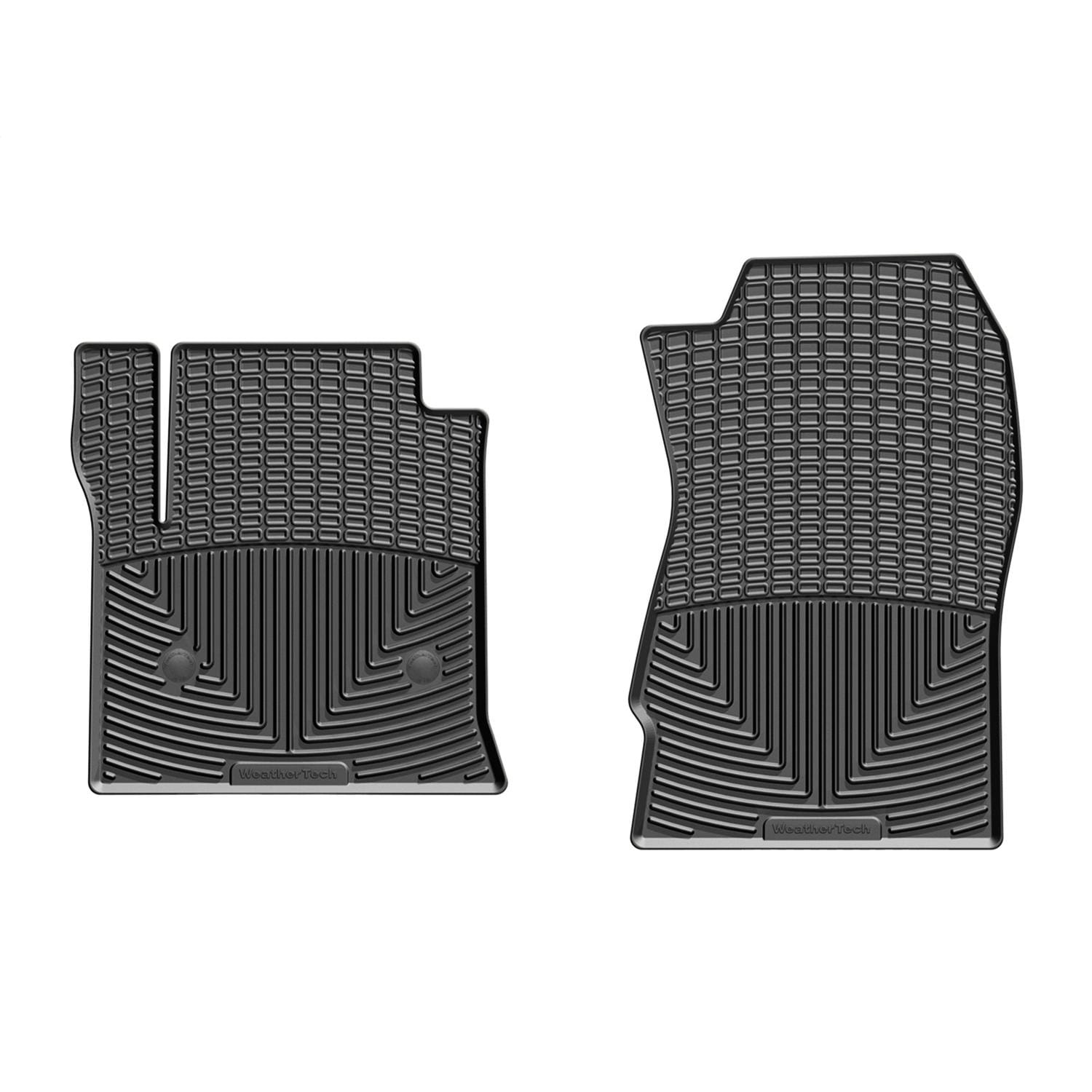 Weathertech All-Weather Black Front Floor Mat Set W309 for BMW 328i