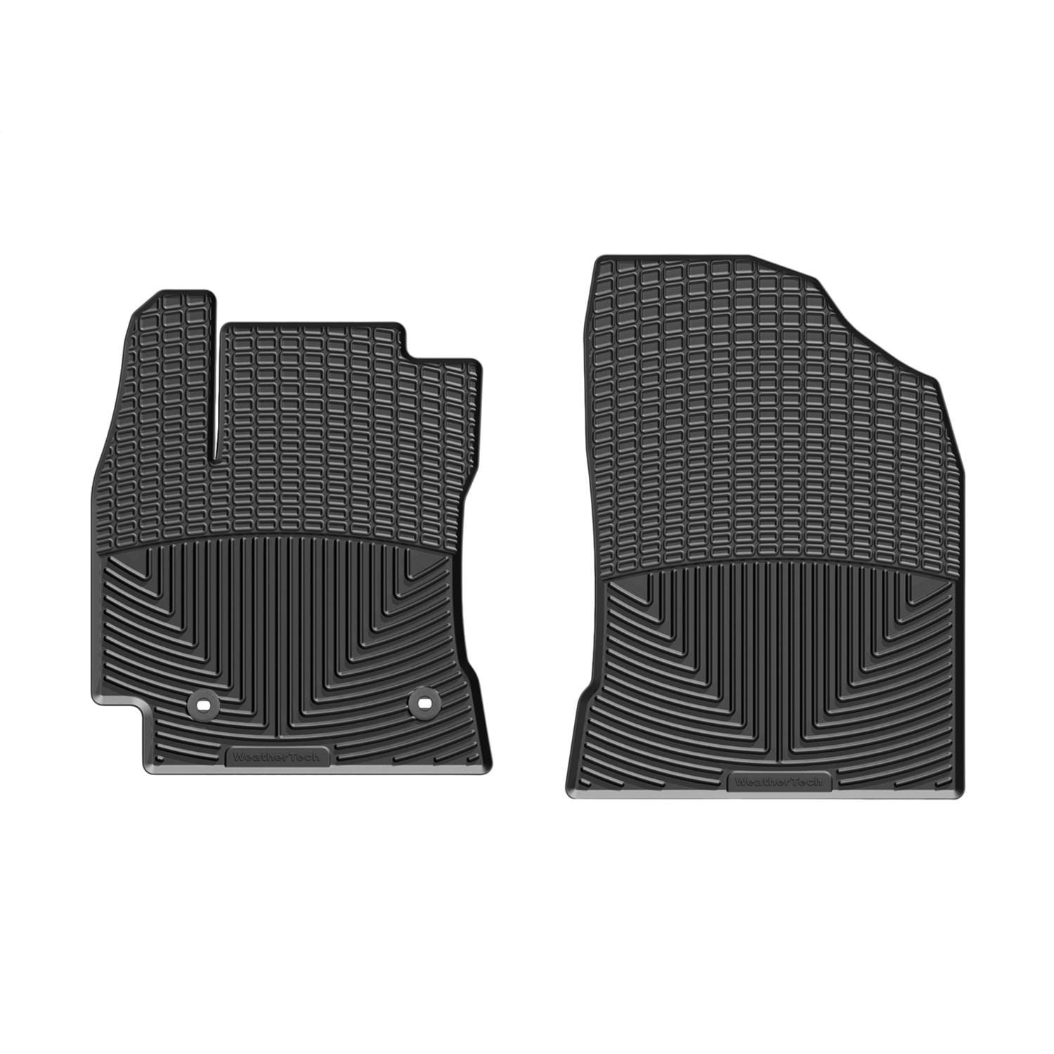 Weathertech Black Plain Direct-Fit Floor Mat Set W320 for BMW 328i