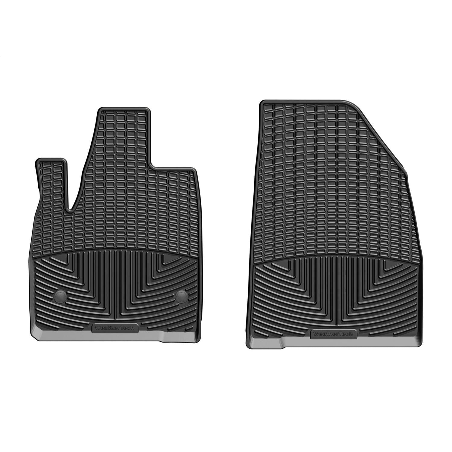 Weathertech Black Plain Direct-Fit Floor Mat Set W418 for BMW 328i