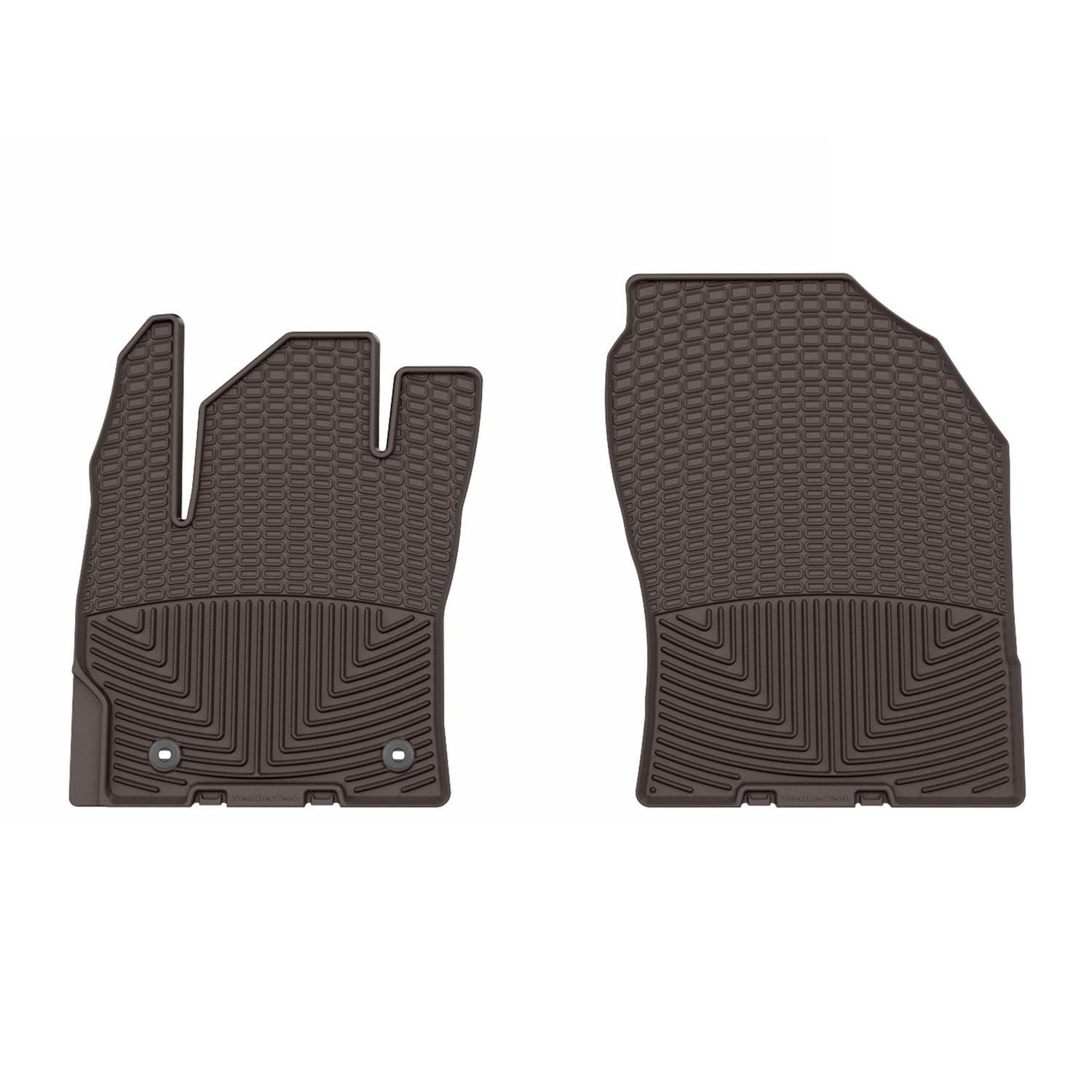 Weathertech All-Weather Cocoa Front Floor Mat Set W702CO