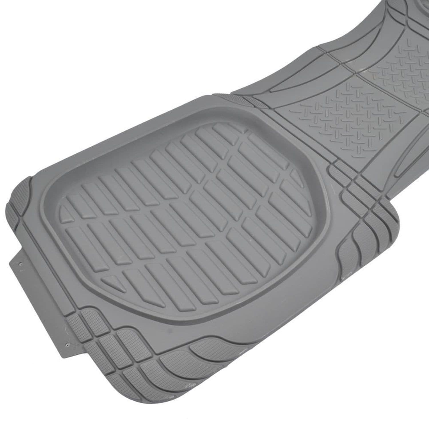 Motor Trend FlexToughXL Floor Mats for Cars Full Set All-Weather Rubber