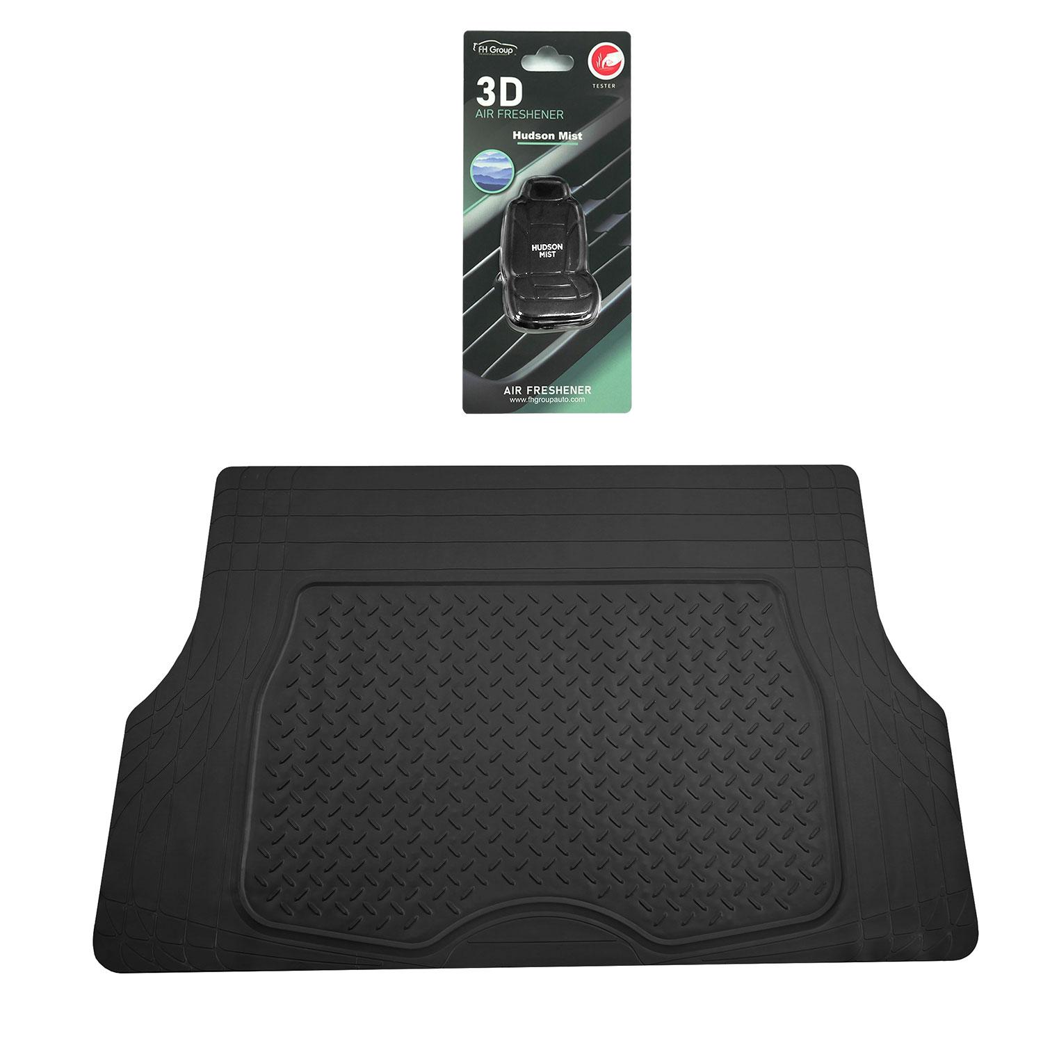 Tappetino Bagagliaio FH Group F16409BLACK36 - Moquette Premium Per Auto E SUV, Taglia M (87,9x109 Cm), Antiscivolo