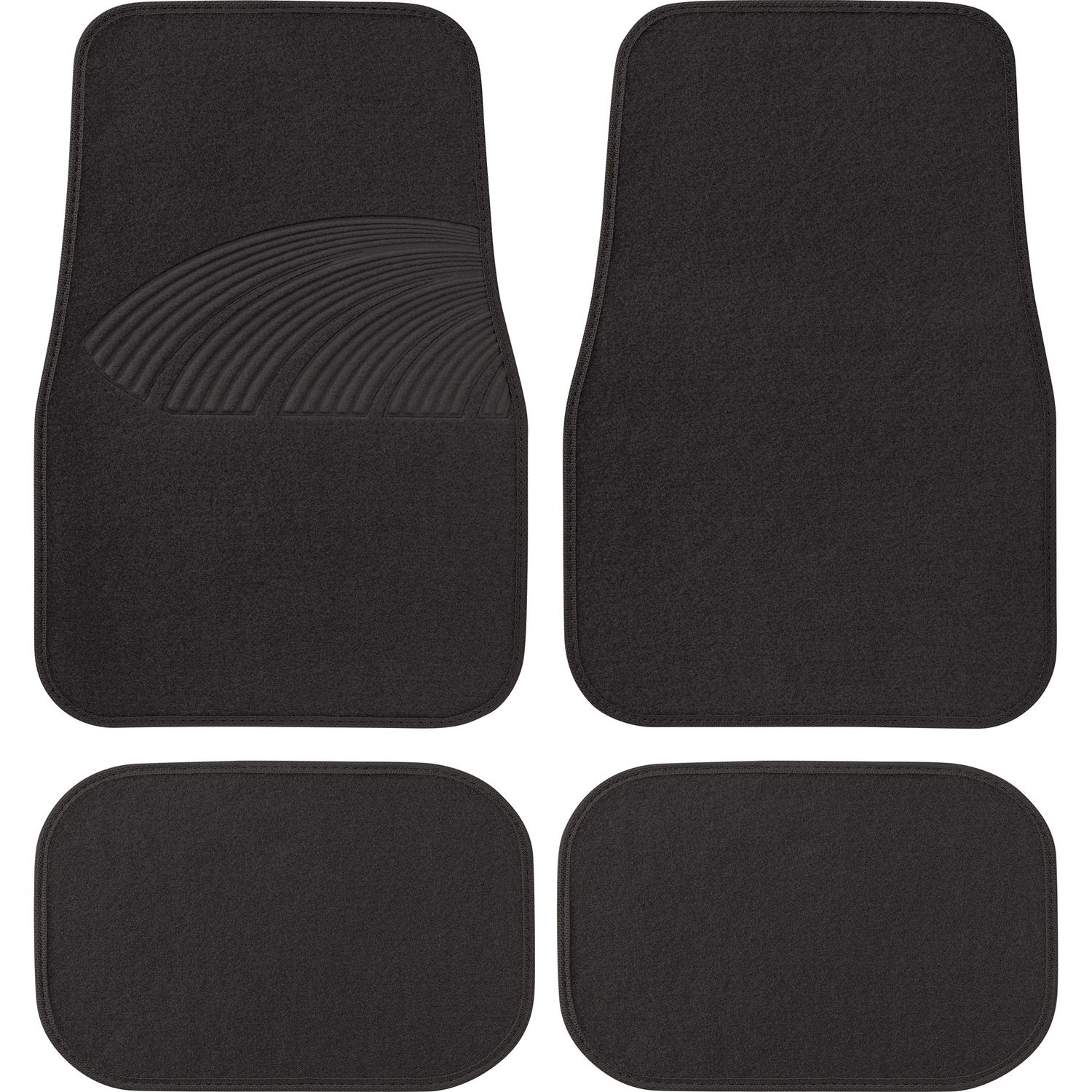ProElite Black Carpet Floor Mats 4 Piece for Chevrolet Spark