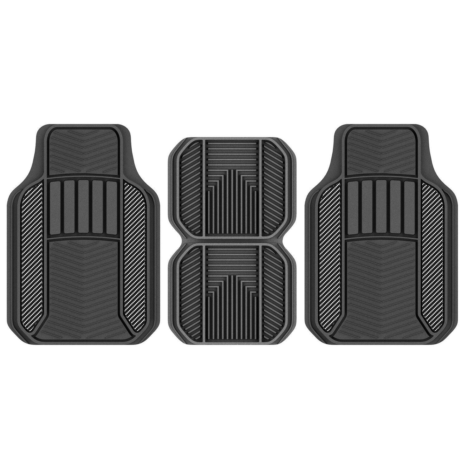 HHAutoA Premium Black Carpet Floor Mats For Volkswagen UP (2011+) – 4pc Set