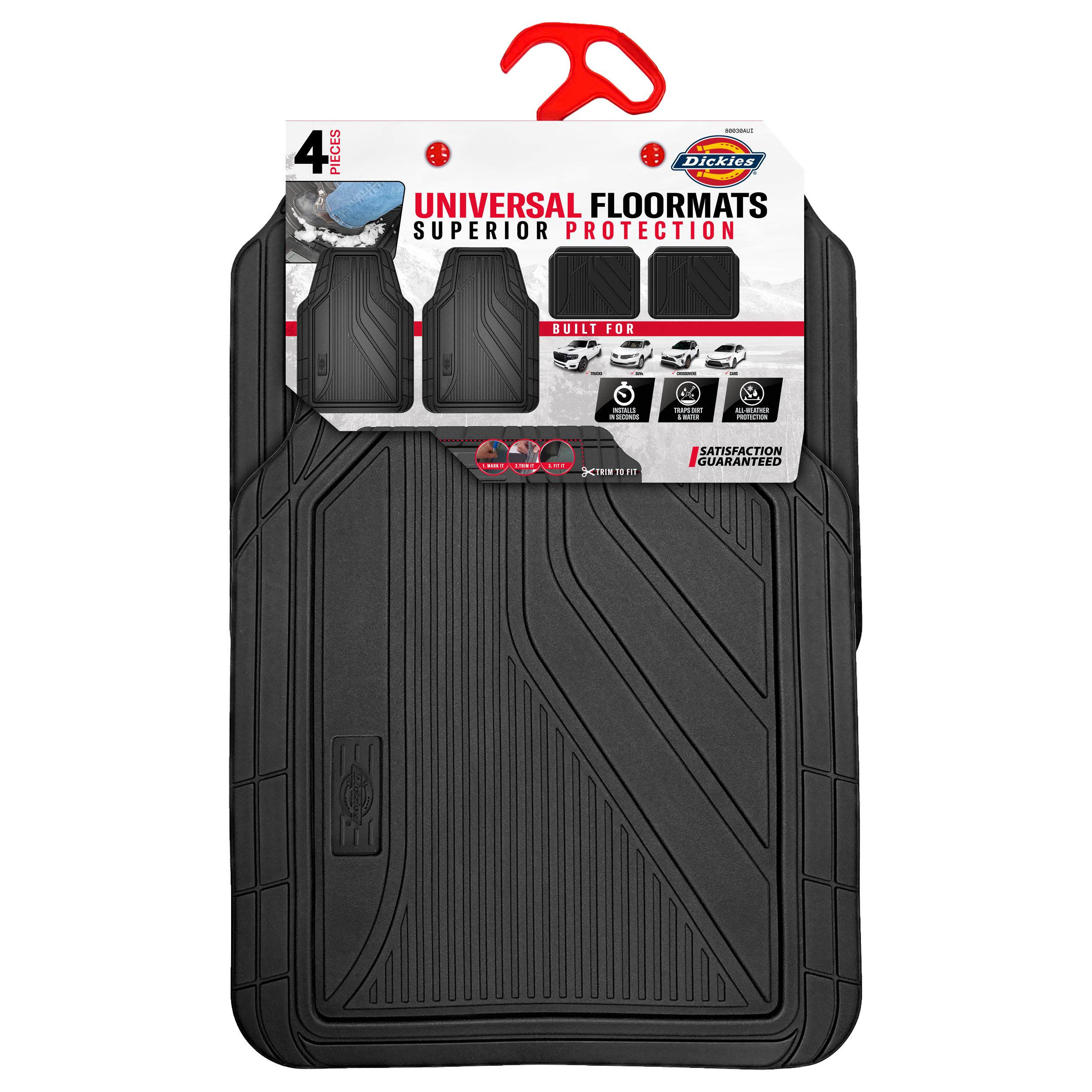 スコーツ130.150g 7個セット Dickies Black Universal Floor Mat Set 80030AUI | AutoZone