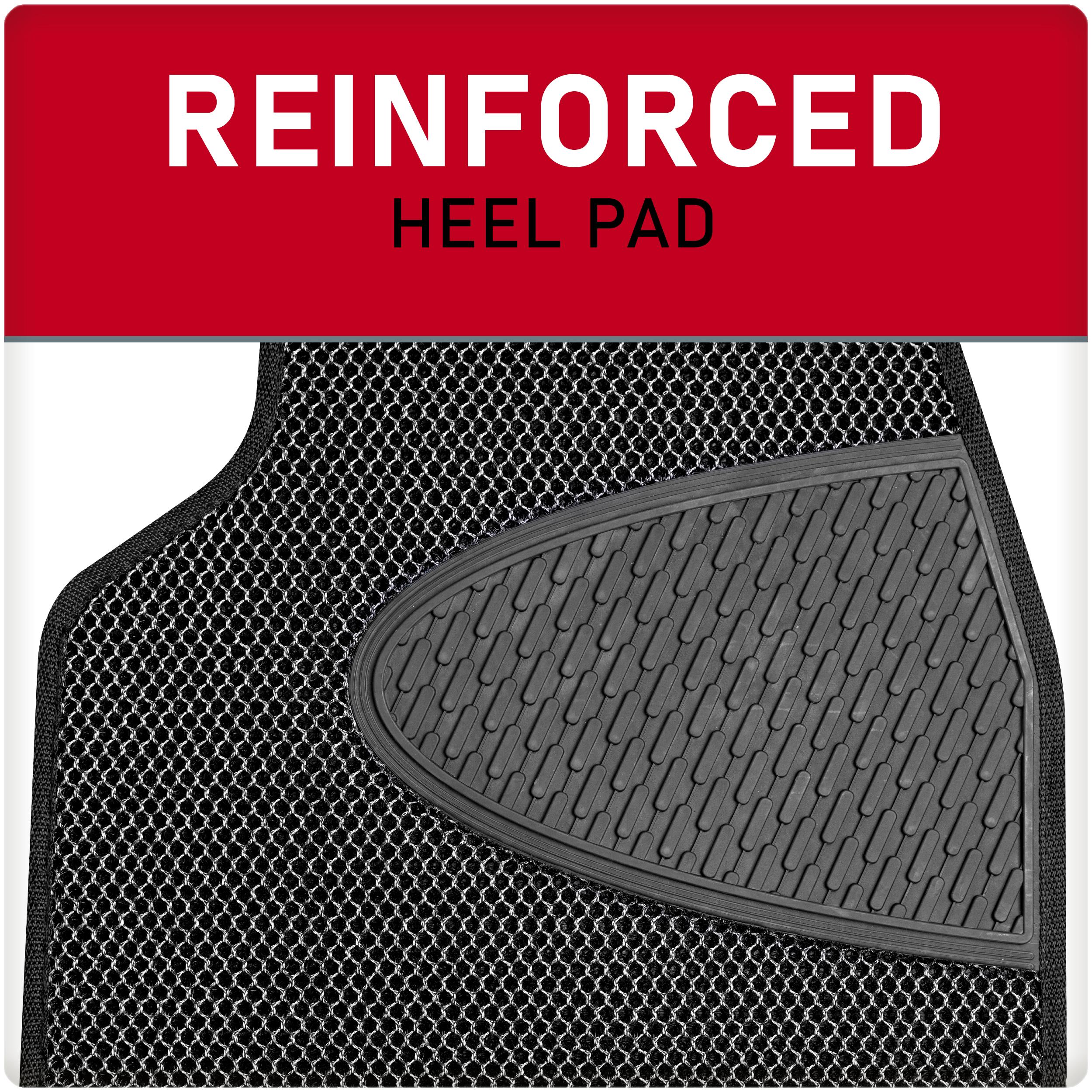 Dickies Black Universal Floor Mat Set 80261AUI