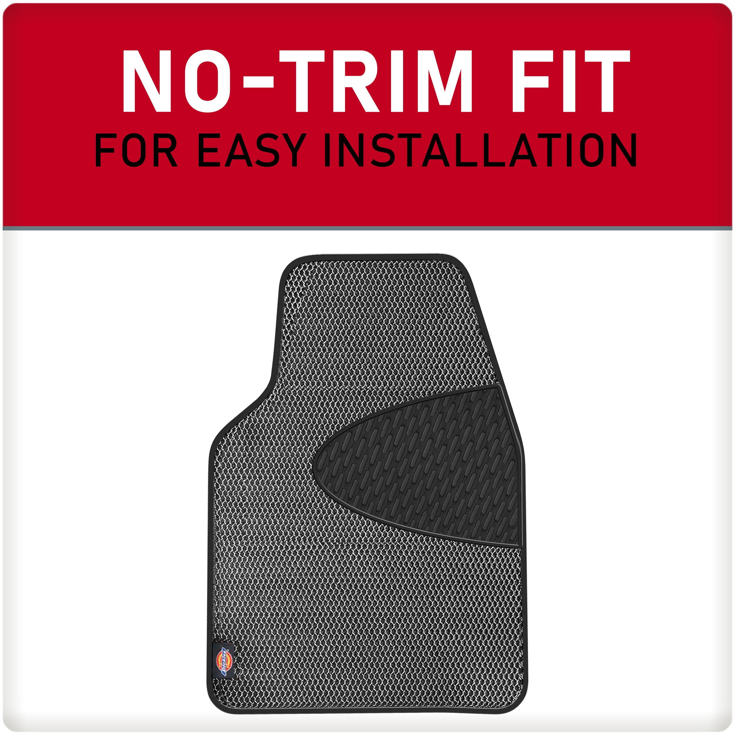 Dickies Black Universal Floor Mat Set 80261AUI