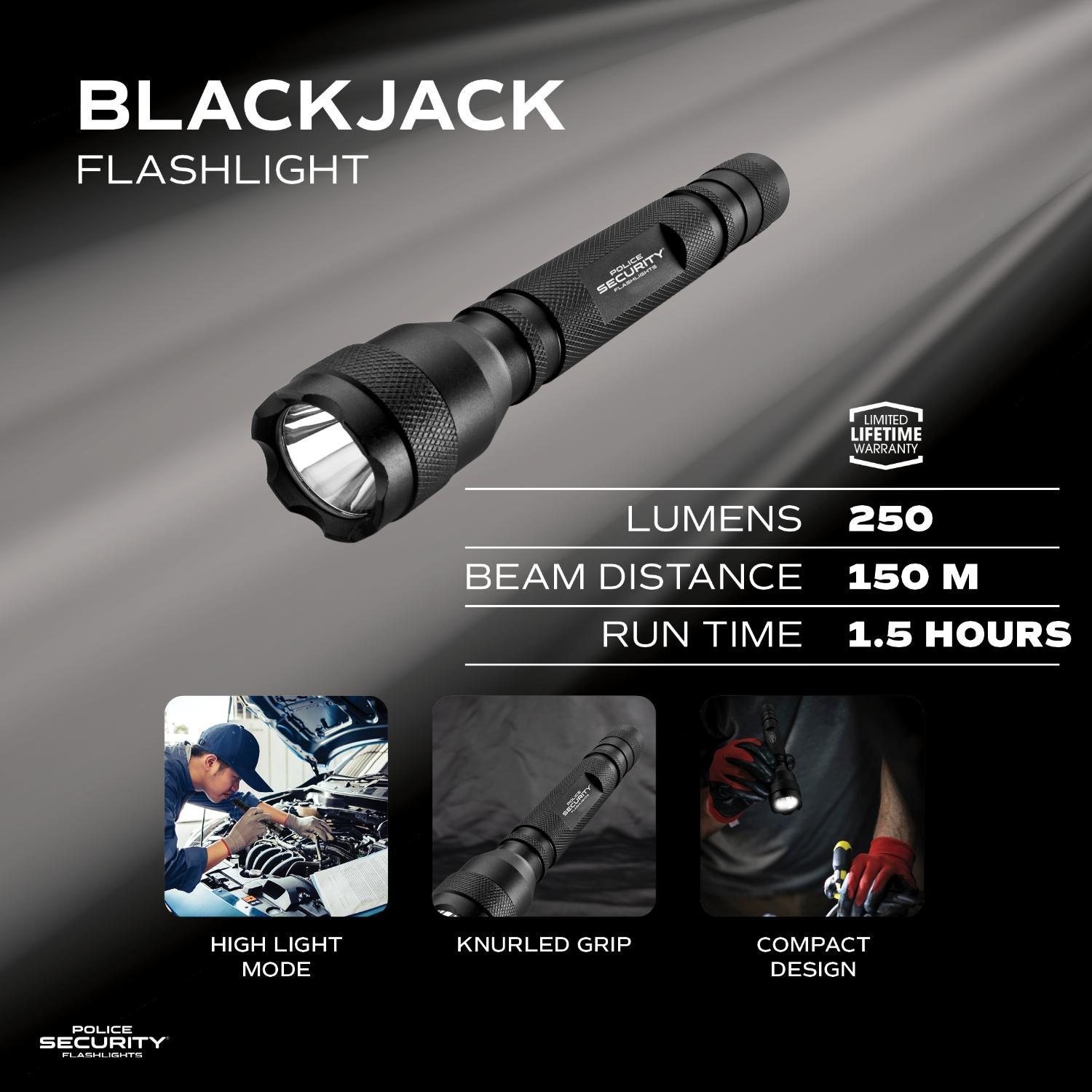 Police Security 250 Lumen AA Flashlight | AutoZone