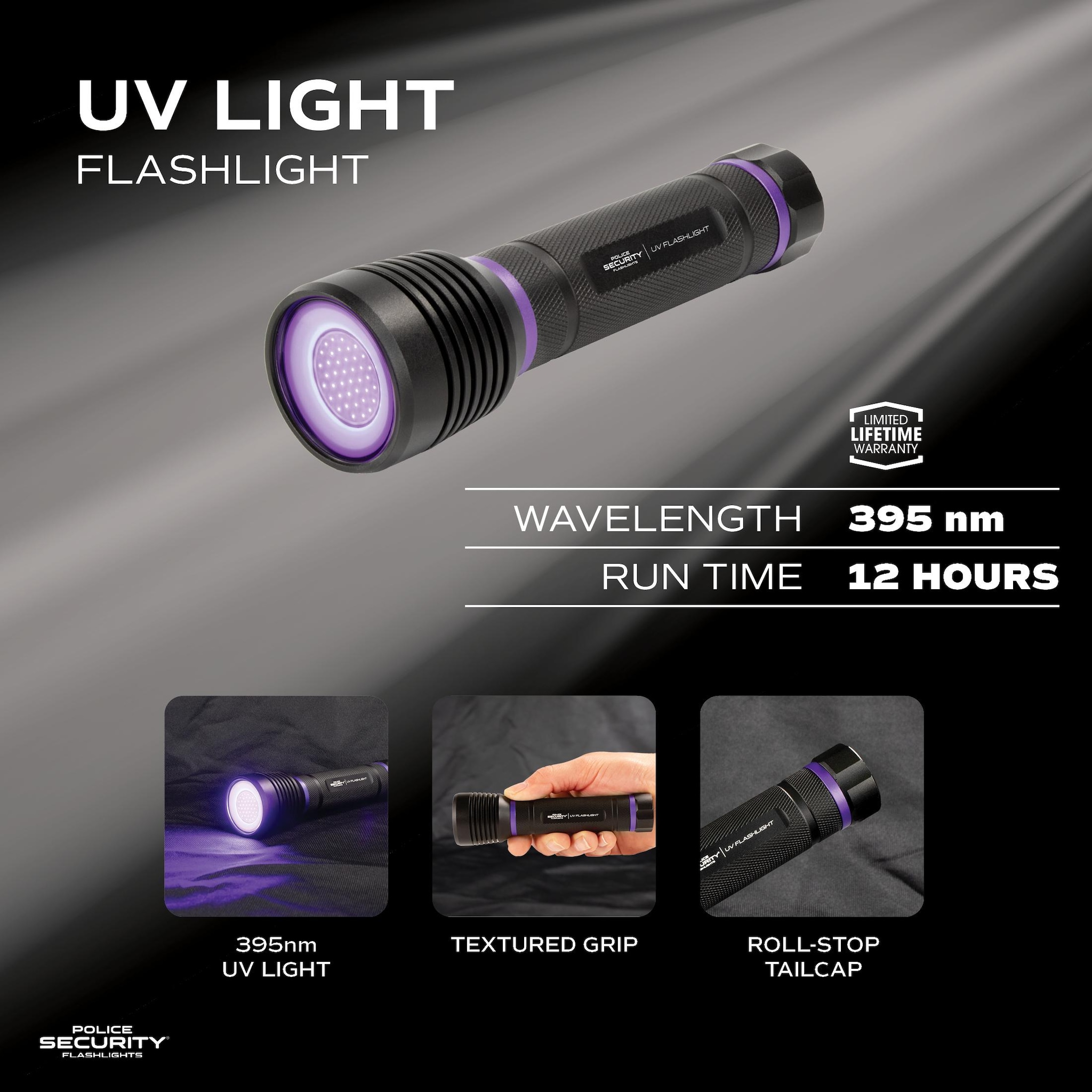 black light flashlight autozone Police Security Flashlight 97401