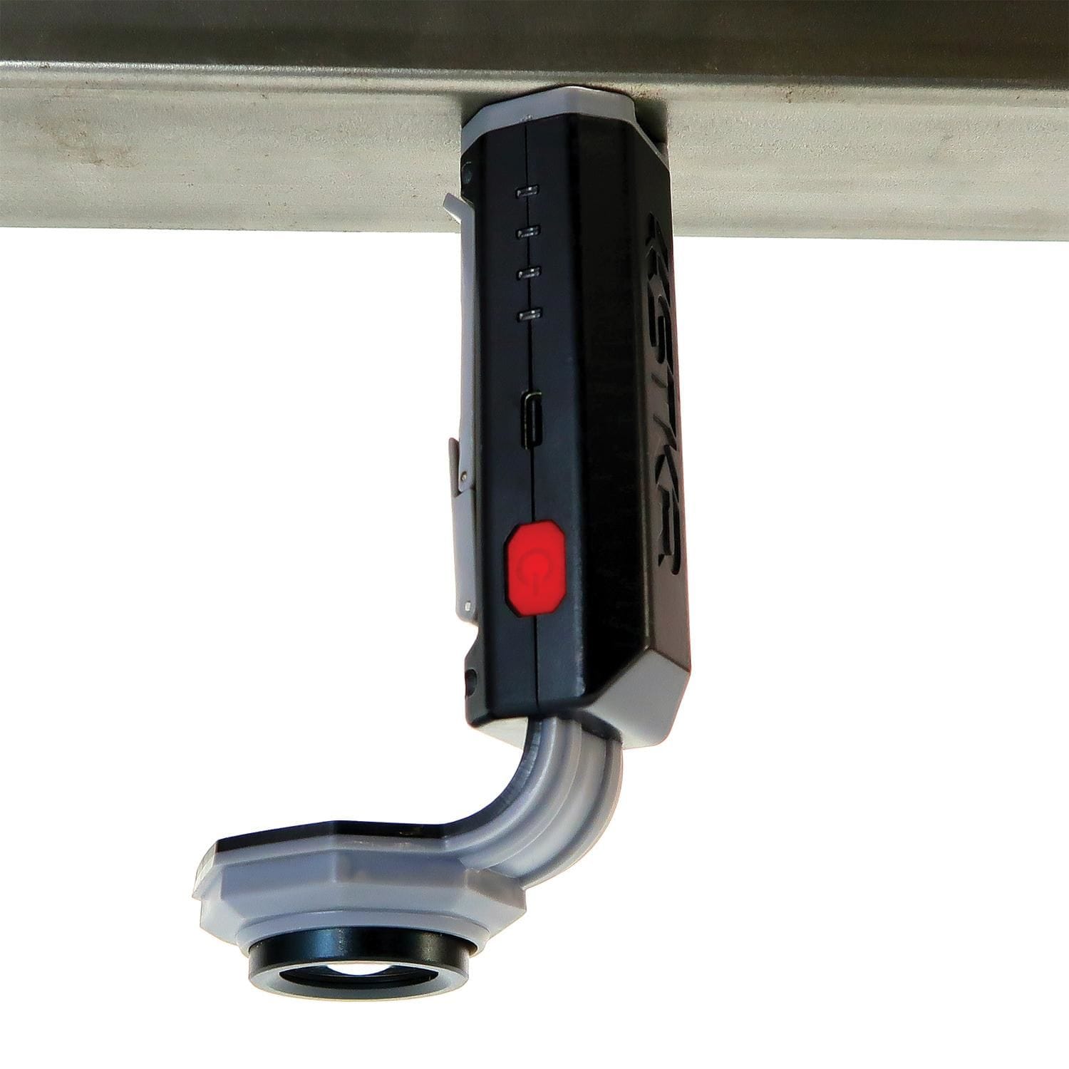 Lampe de poche, rechargeable, alu, 525-165 lemens