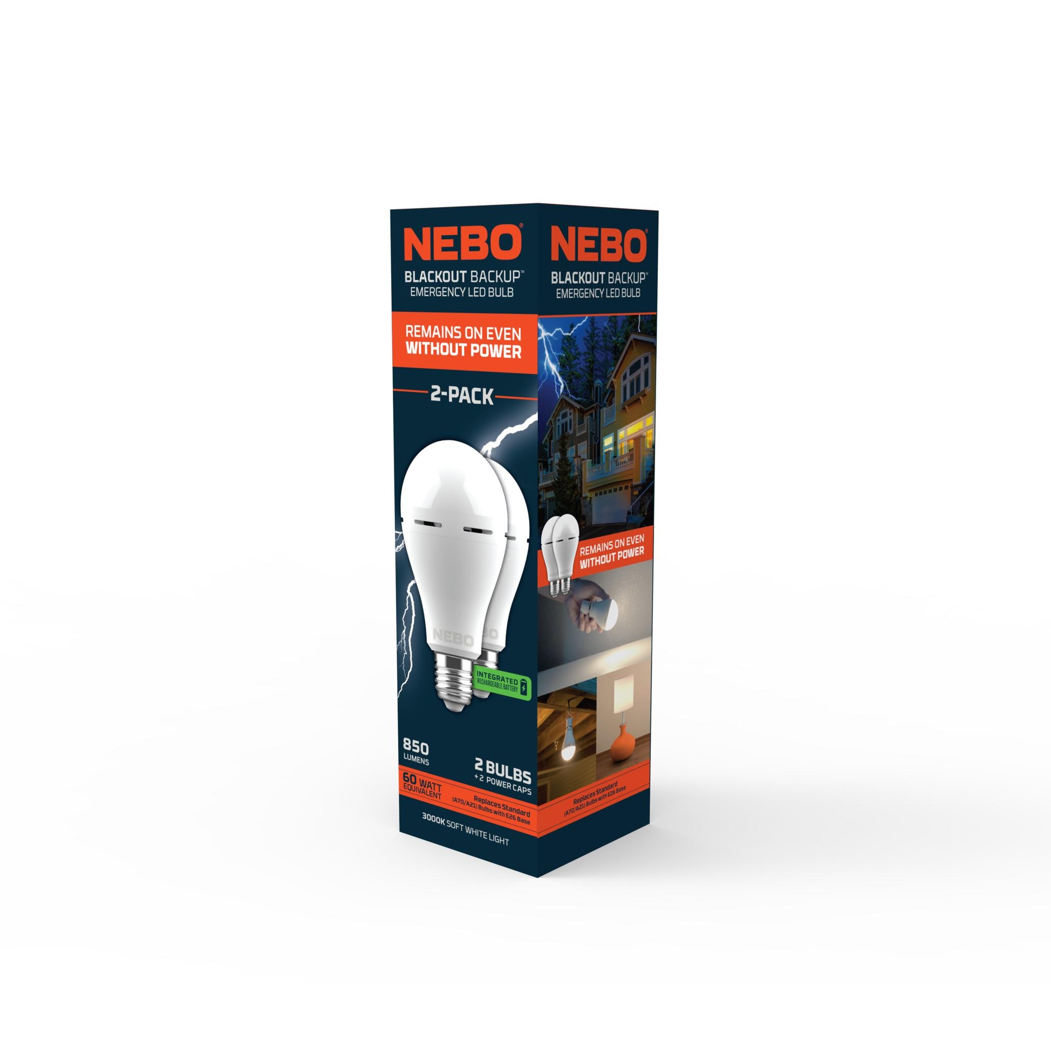 Nebo Blackout Backup Emergency Bulb 2 Pack | AutoZone