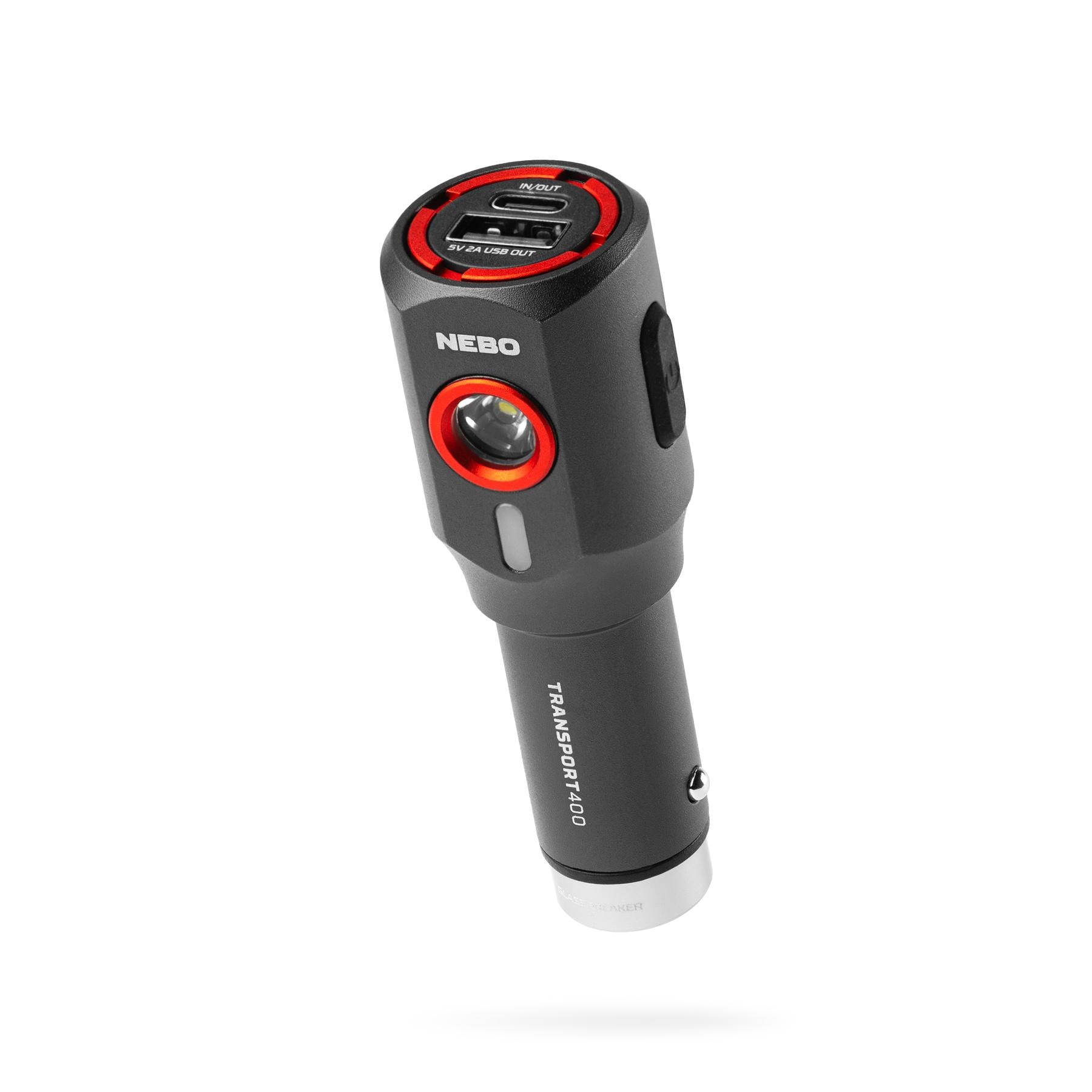 nebo 400 lumen flashlight As Seen On TV 3n1 Worklight And Lantern allowing it to emit light in wide flood or narrow spot beams LED Flashlight/Work Light - NEBO