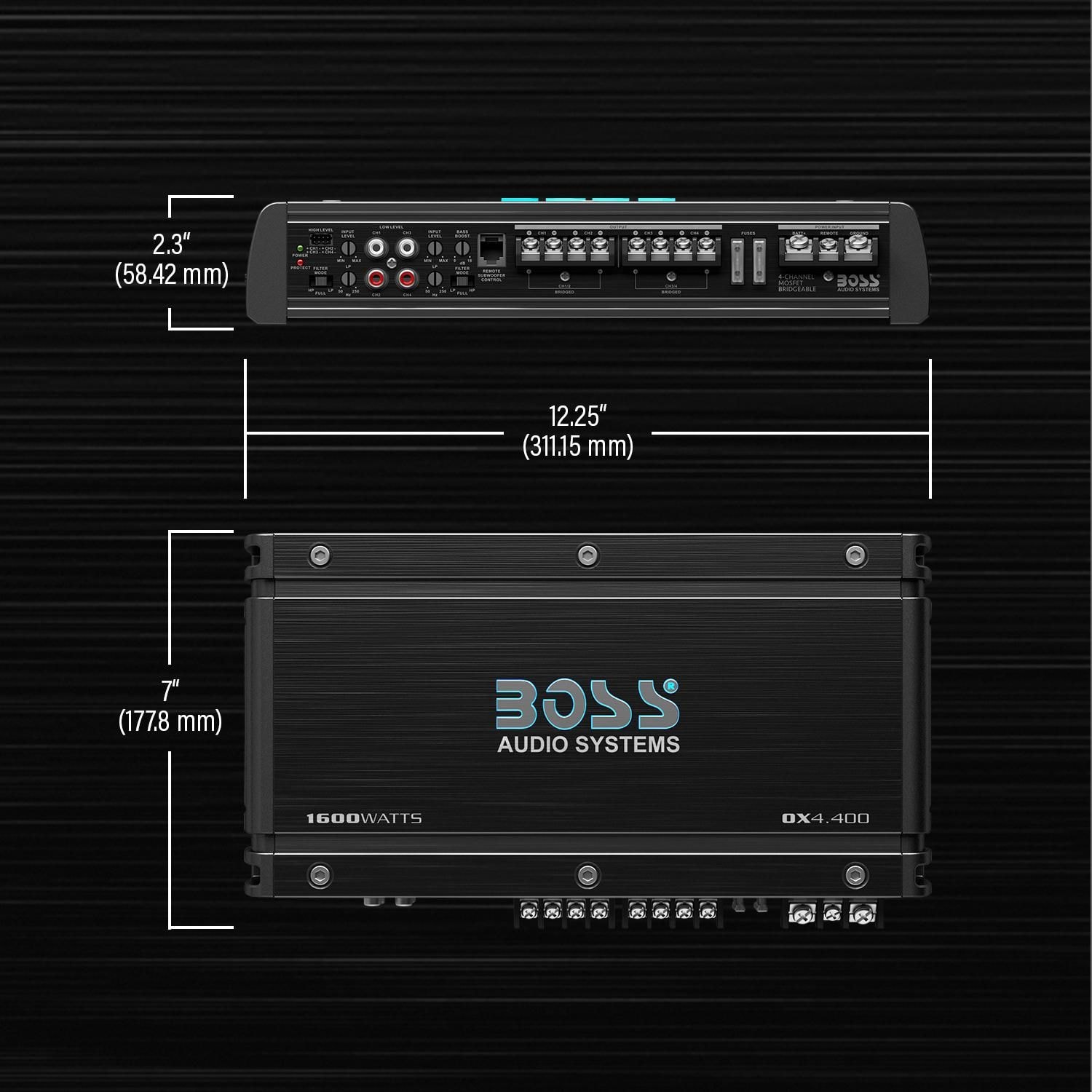 Boss Audio Amplifier OX4.400 | AutoZone