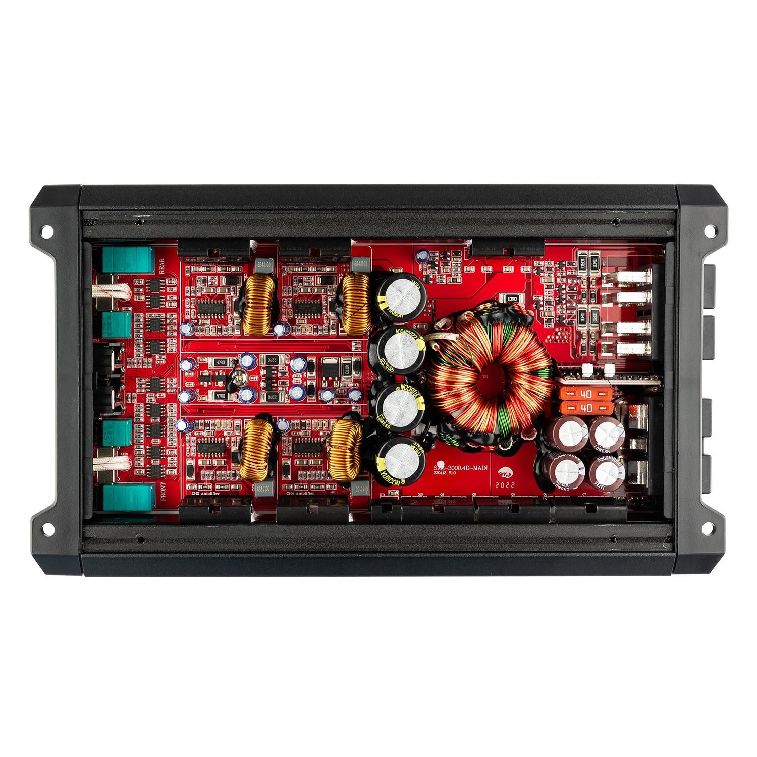 DS18 Audio Amplifier SXE-3000.4DBK | AutoZone