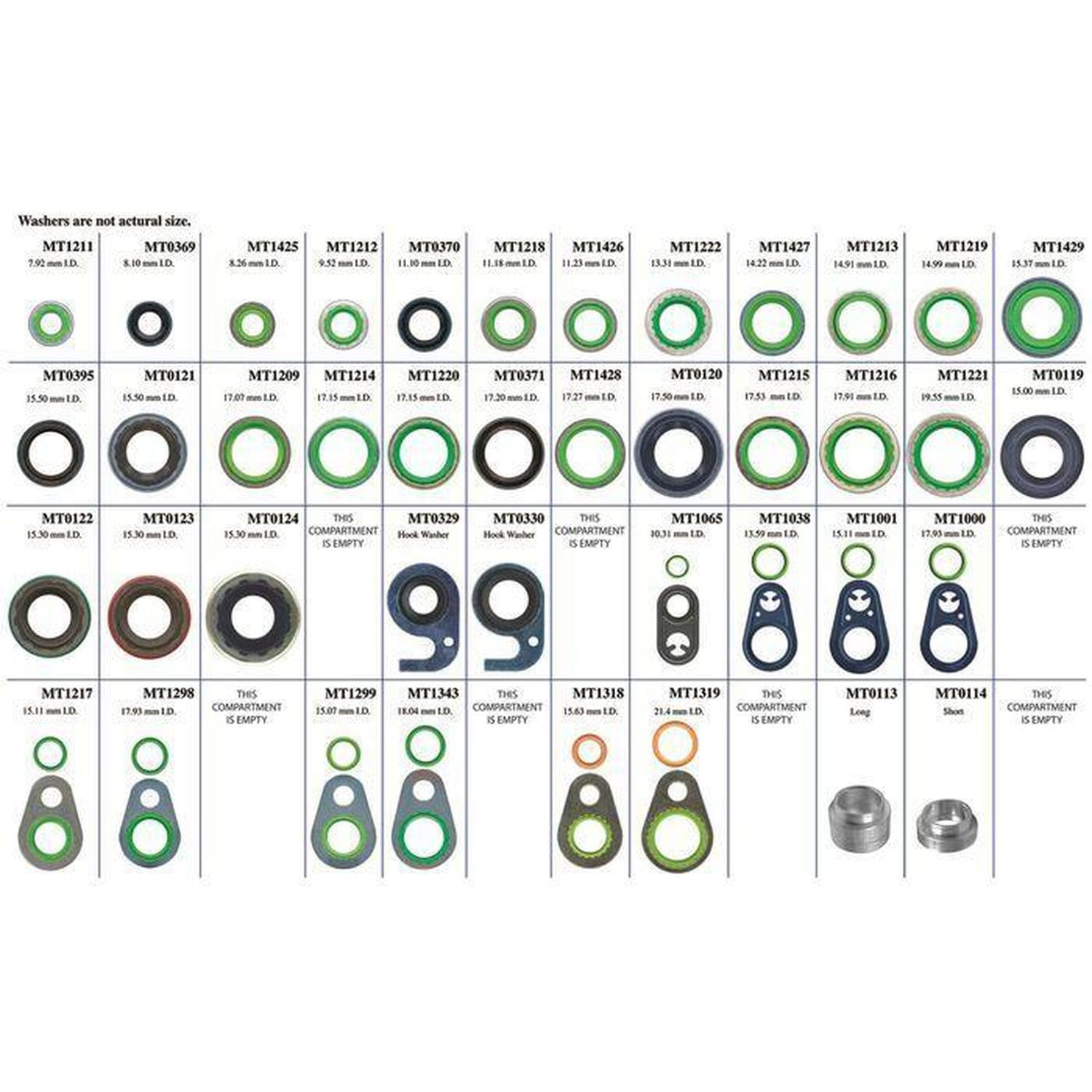 Santech MT9619 Sealing Washer Kit | AutoZone