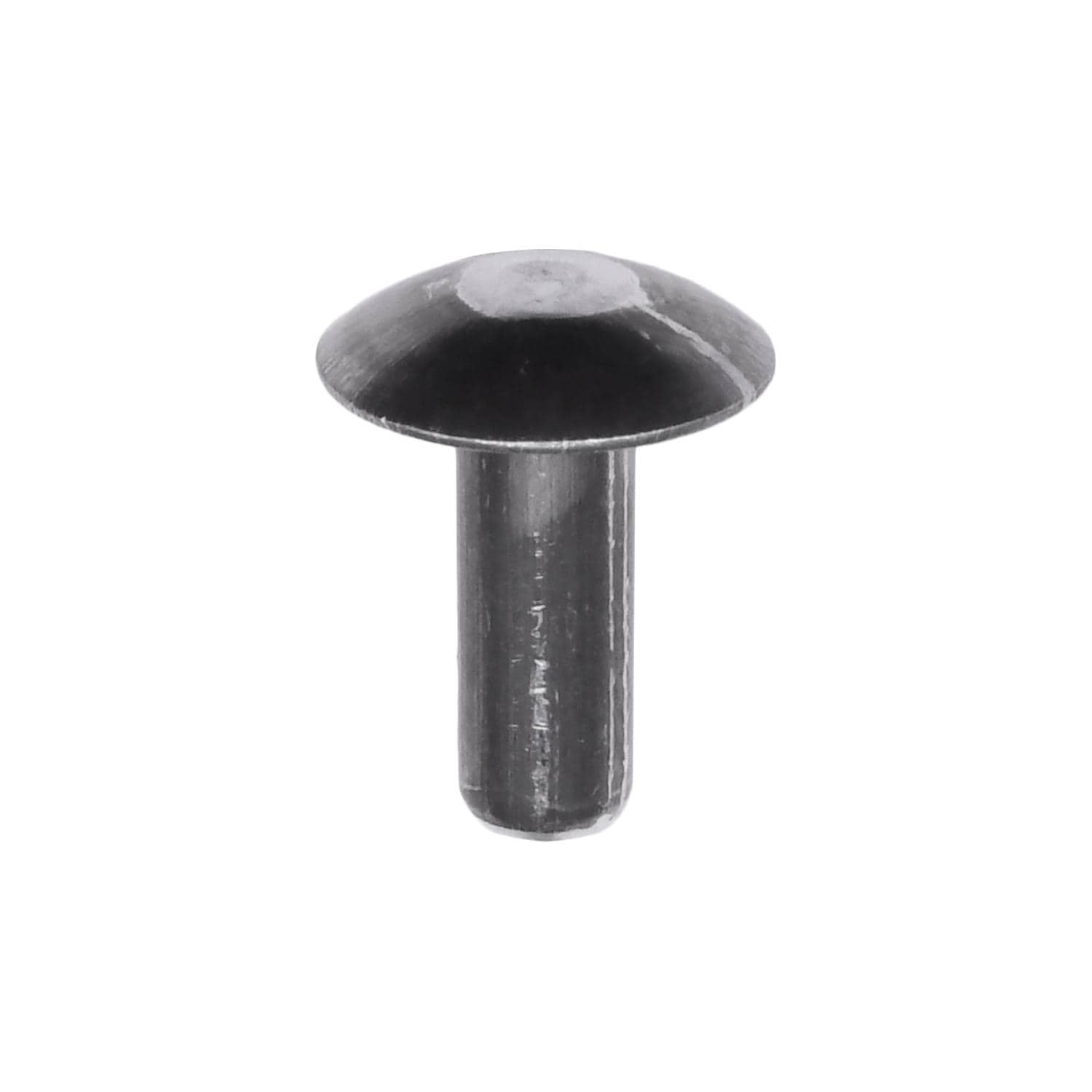 Uxcell 50-Pack M4x18mm Brazier Head Solid Aluminum Rivets – Dome Head, Corrosion Resistant For Boat, Machinery, Aircraft & Automobile Repair