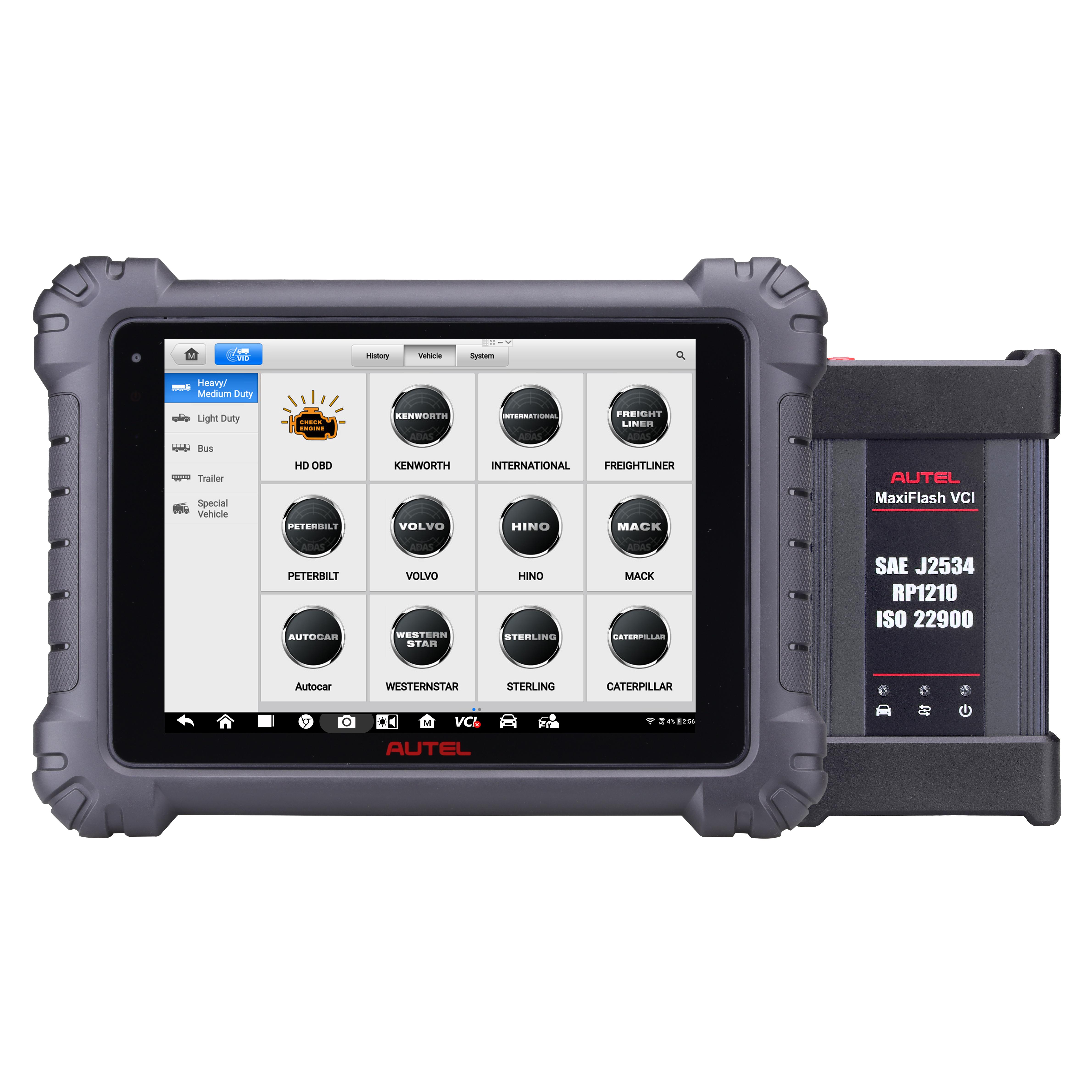 Autel Advanced Commercial Vehicle Diagnostics Tablet with Wireless