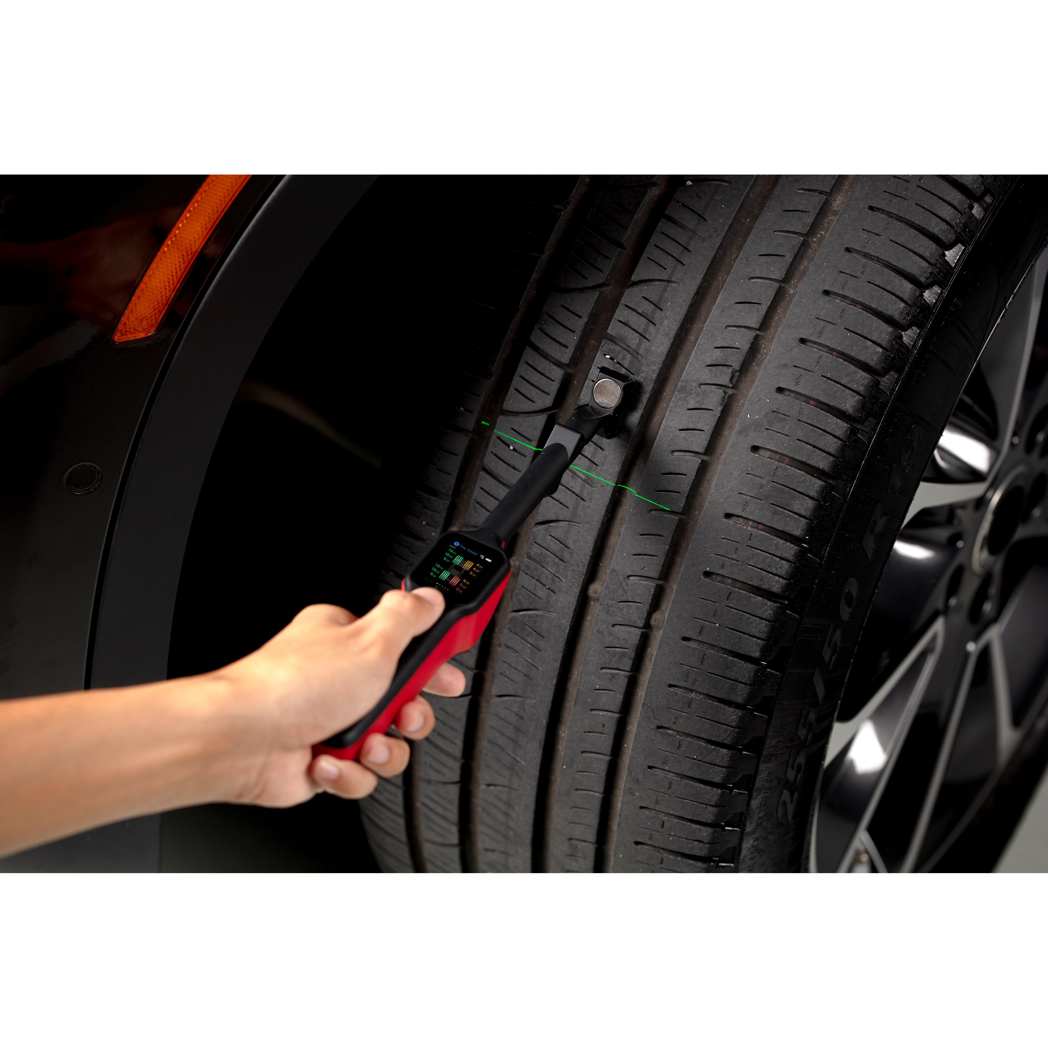 Autel 1.65in Touchscreen Display Laser-Enabled Tire Tread and