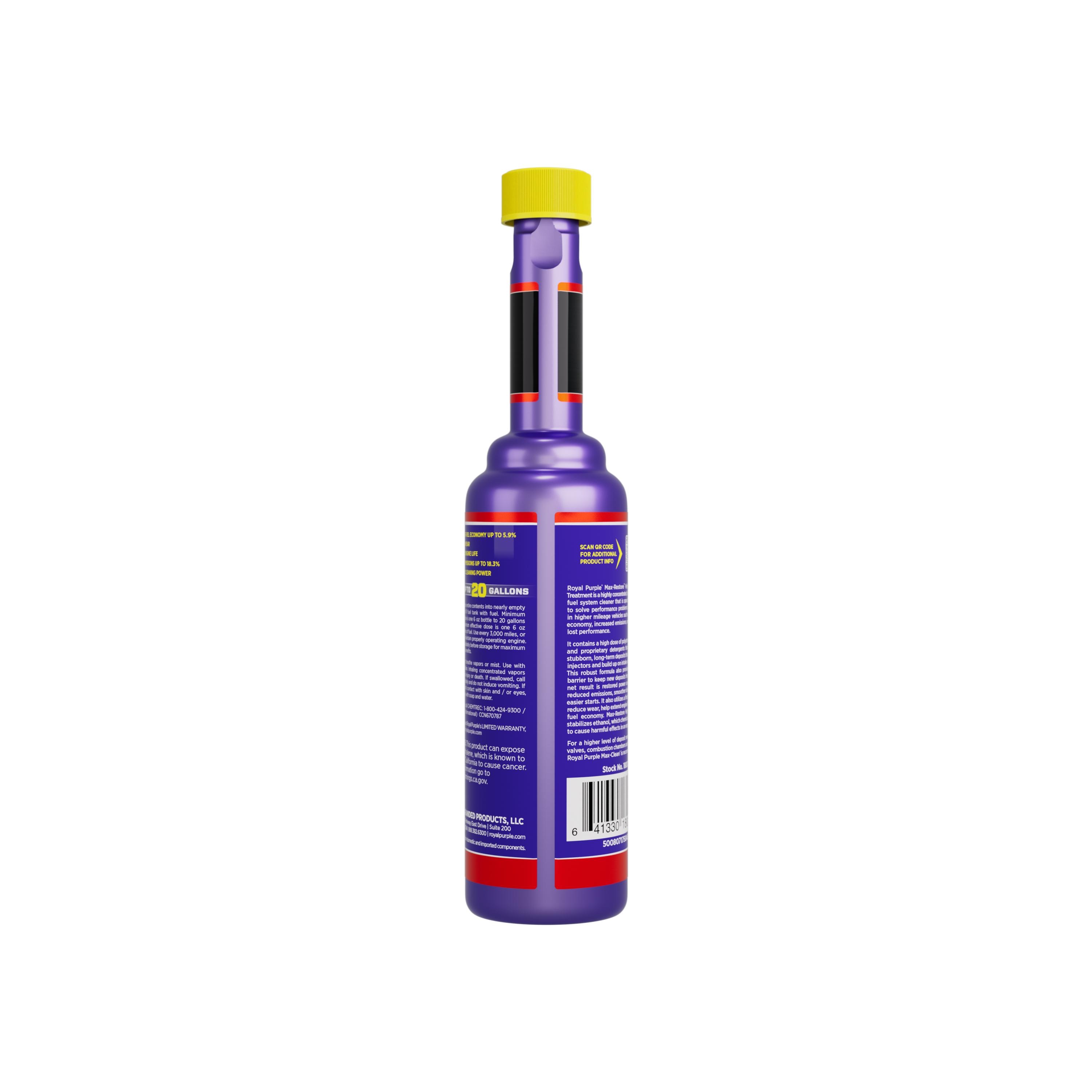 Royal Purple Max-Restore High Mileage Fuel System Treatment 6oz