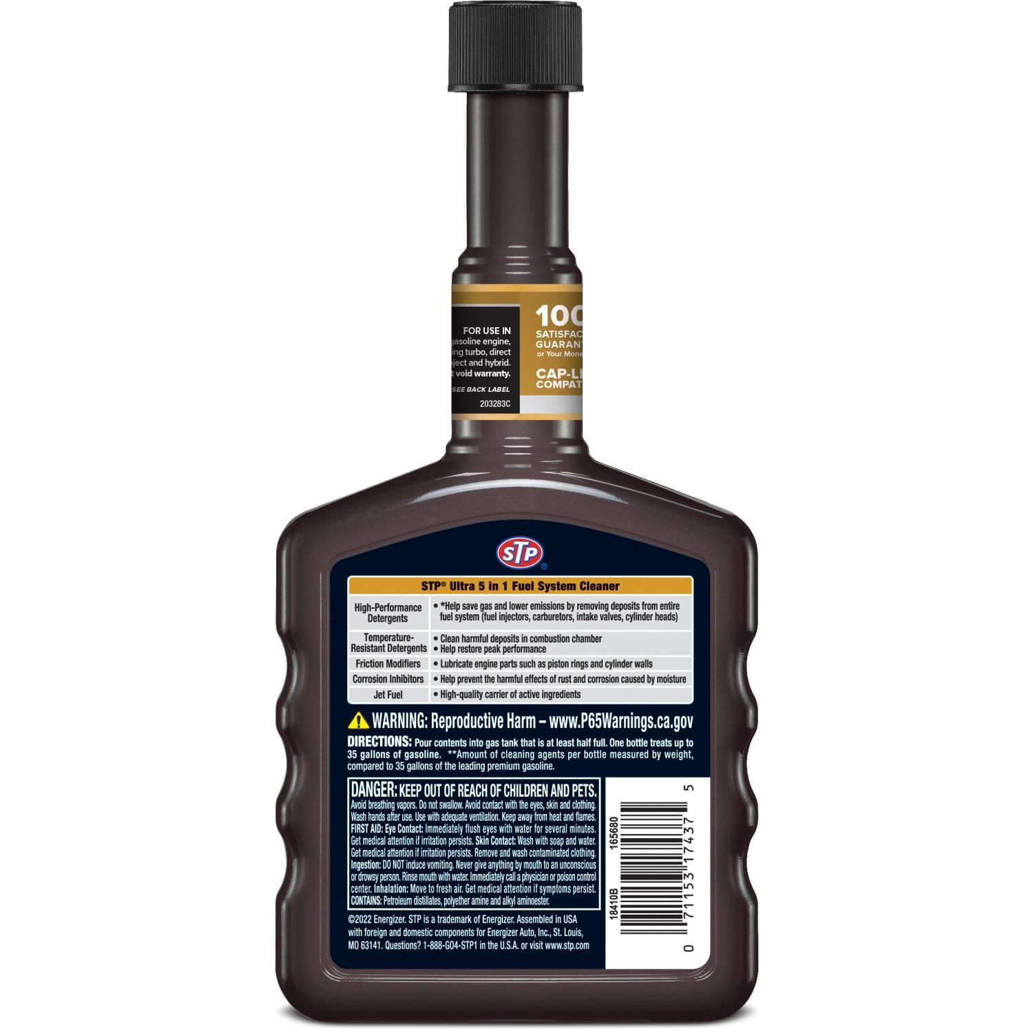 STP Ultra 5-IN-1 Fuel System Cleaner 12oz | AutoZone