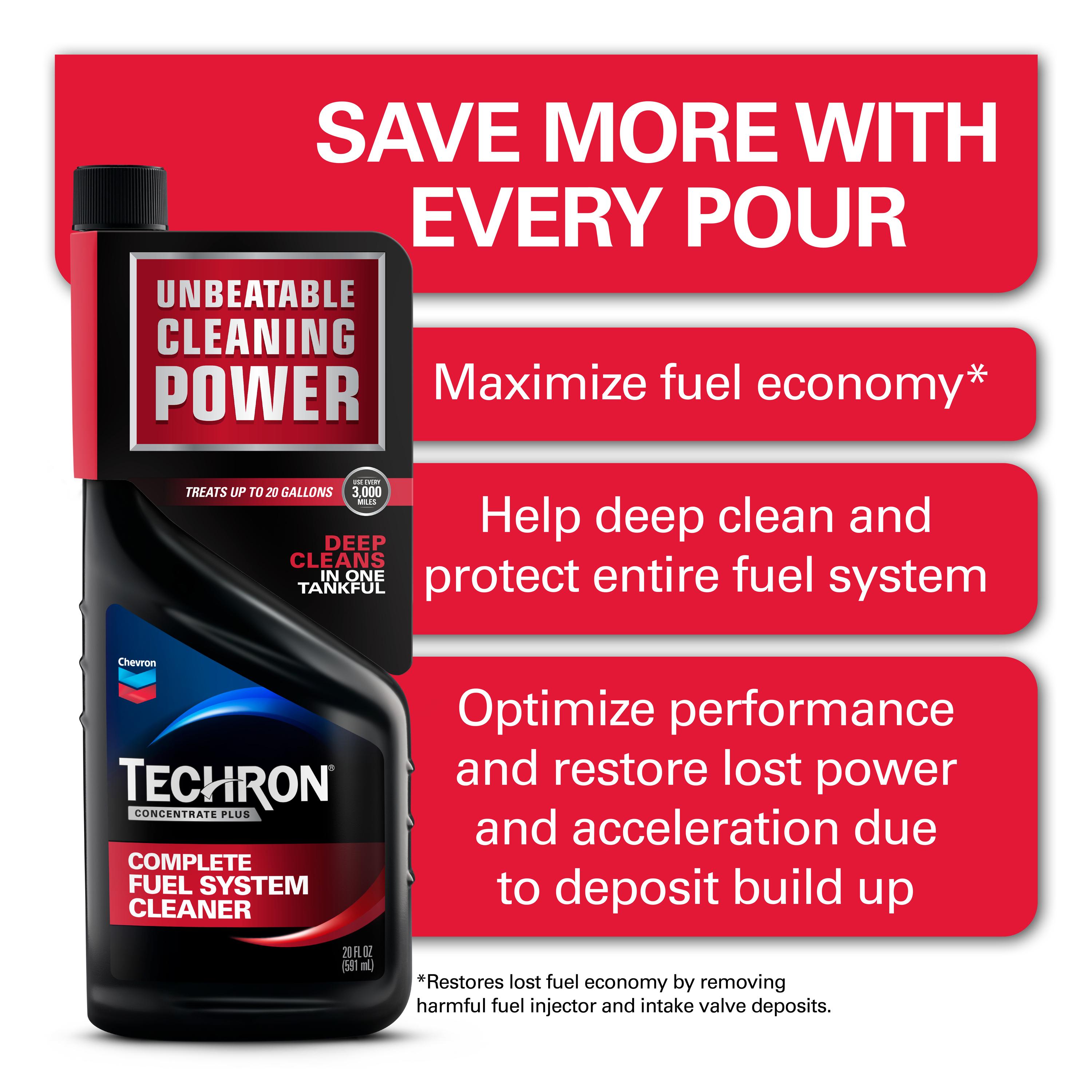 Techron Fuel System Cleaner 20oz | AutoZone