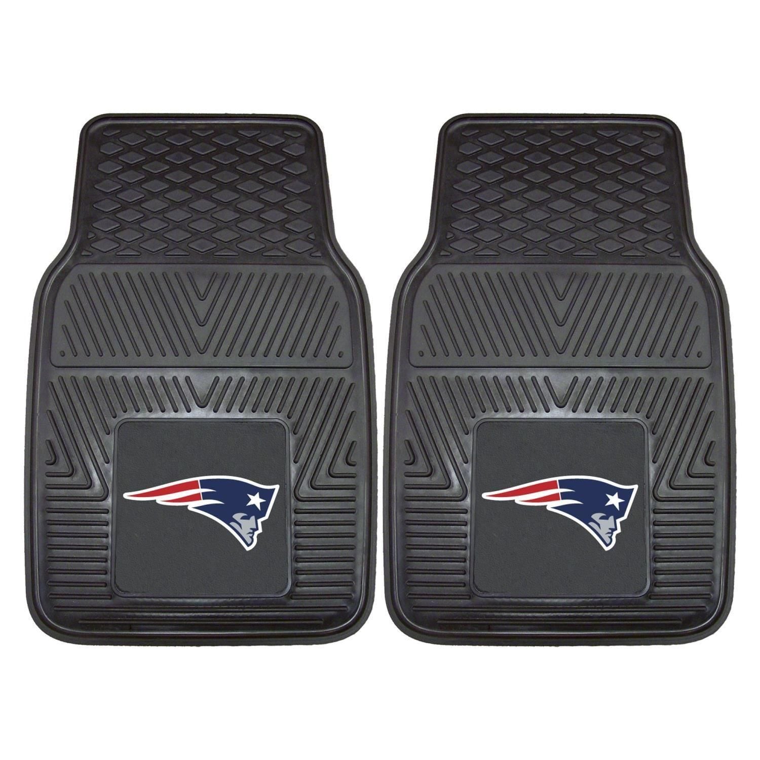 FANMATS Black NFL Universal Floor Mat Set