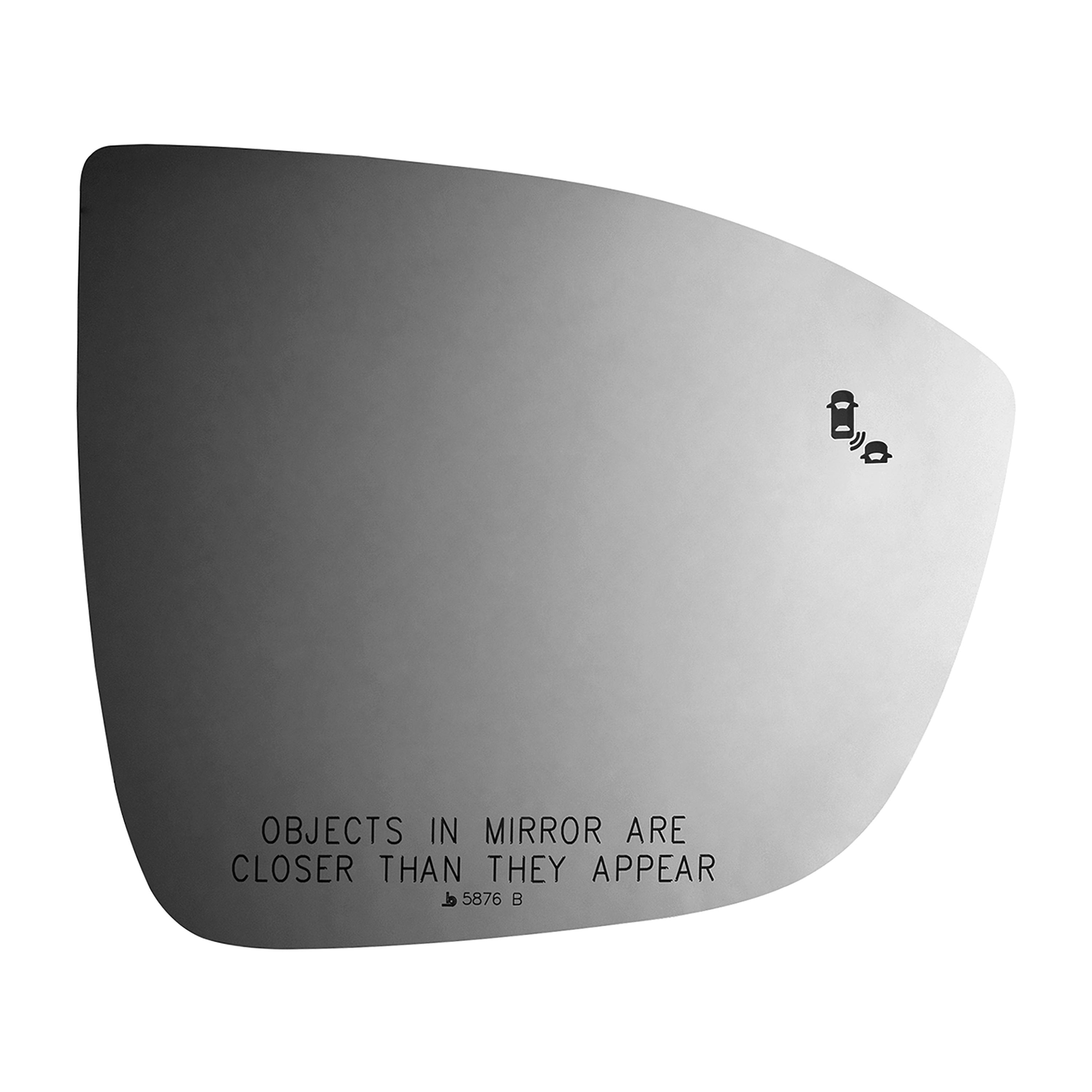 Burco Door Mirror Glass 5876B | AutoZone