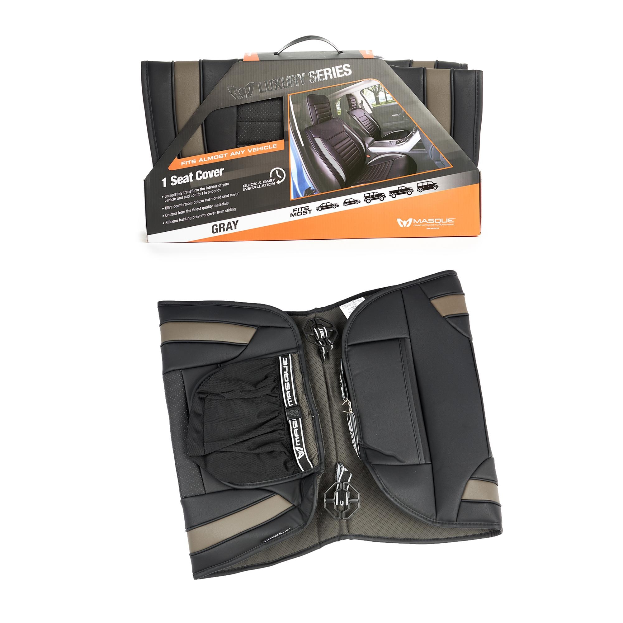 Alpena Luxury Series Gray Seat Cover | AutoZone