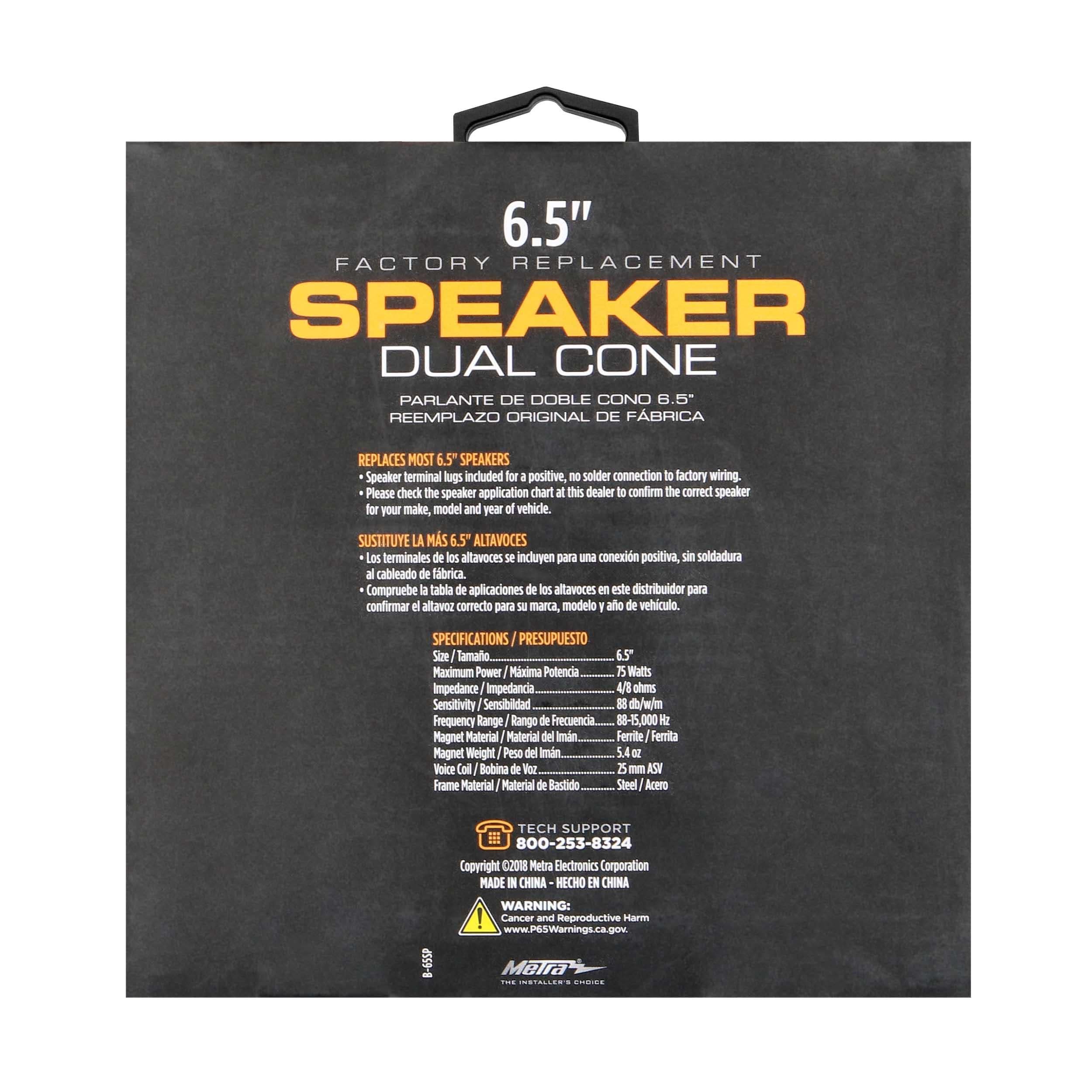 Metra Electronics Speaker 65SP