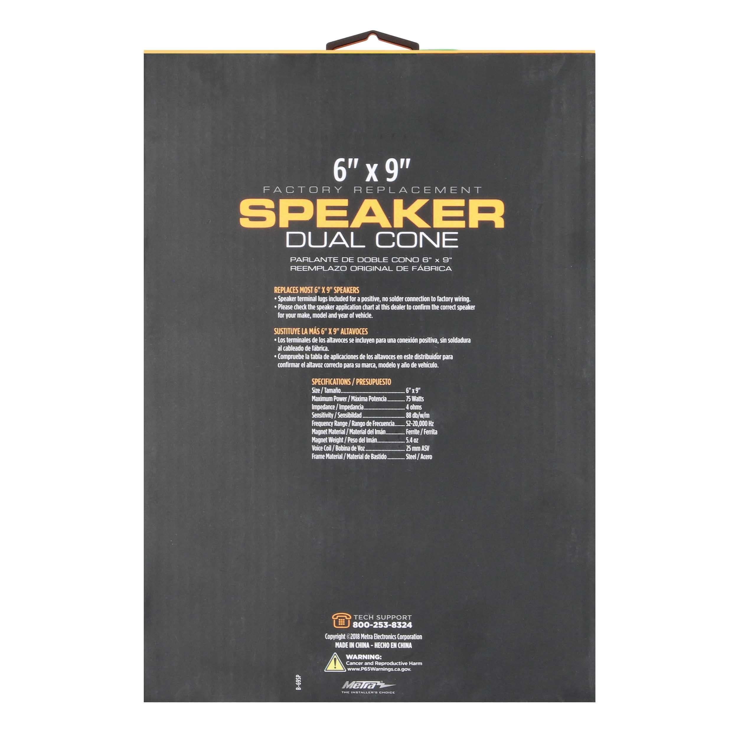 Metra Electronics Speaker 69SP | AutoZone