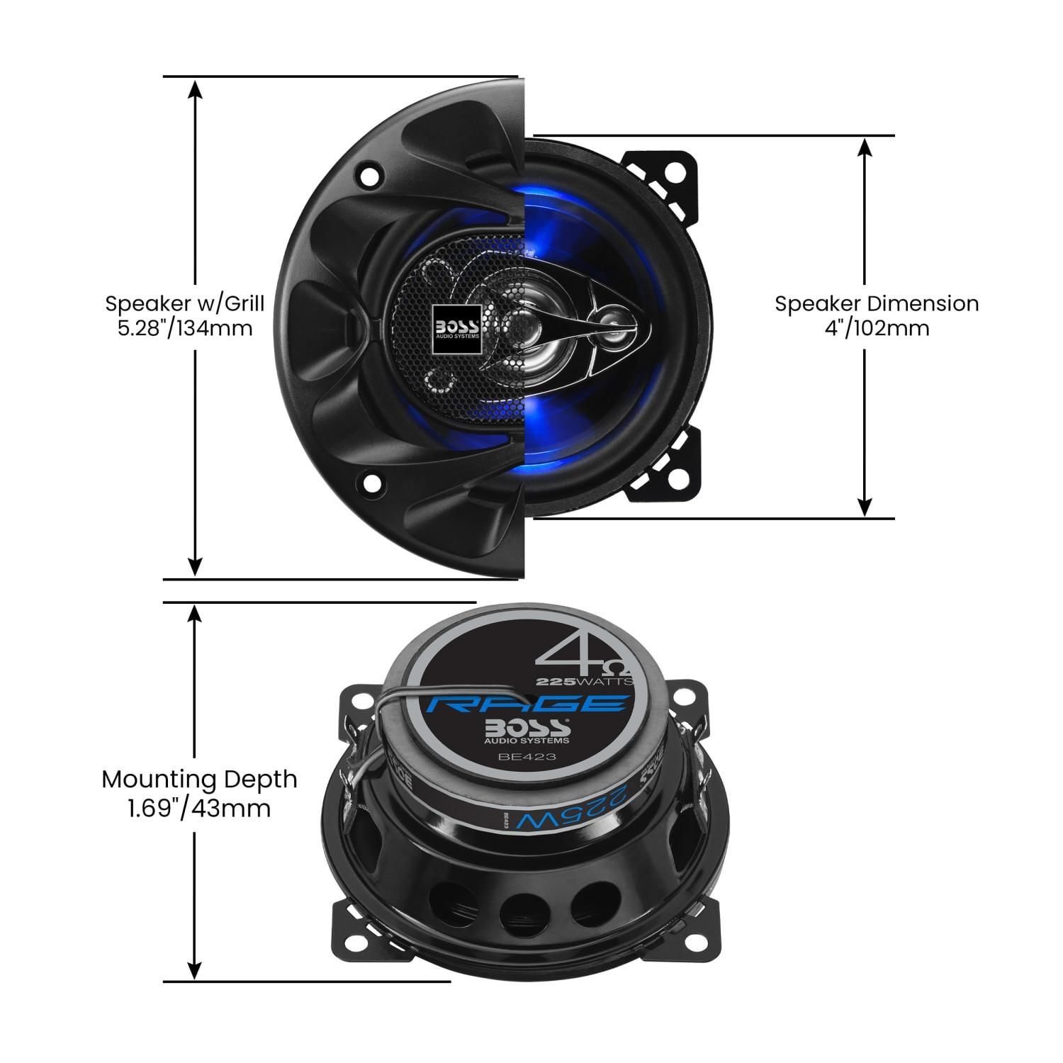 Boss Audio Speaker BE423