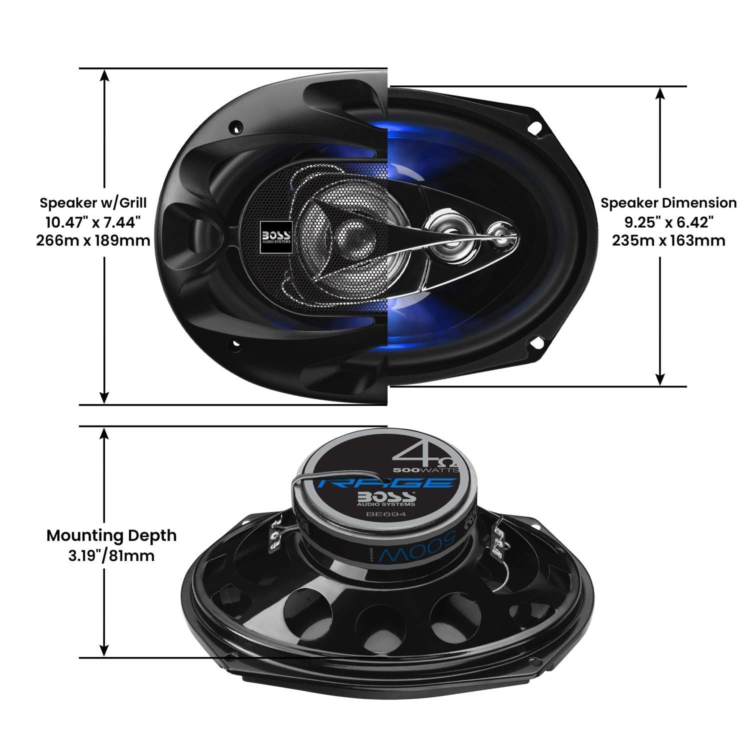 Boss Audio Speaker BE694 | AutoZone