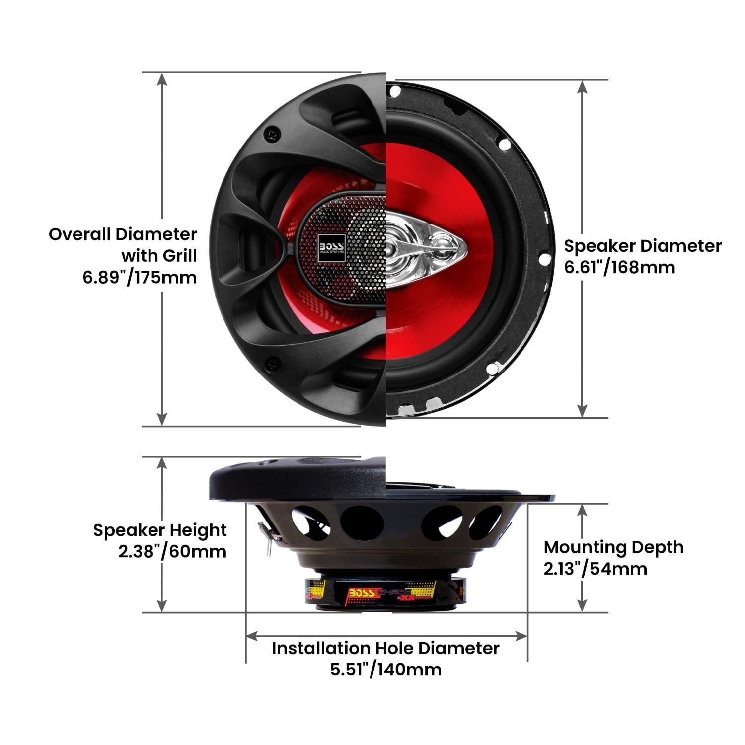 Boss Audio Speaker CH6530 | AutoZone