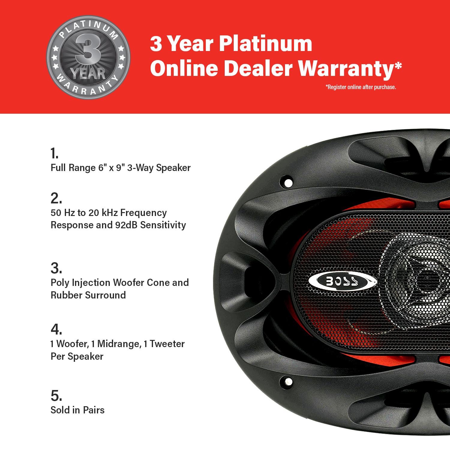 Boss Audio Speaker CH6930 | AutoZone