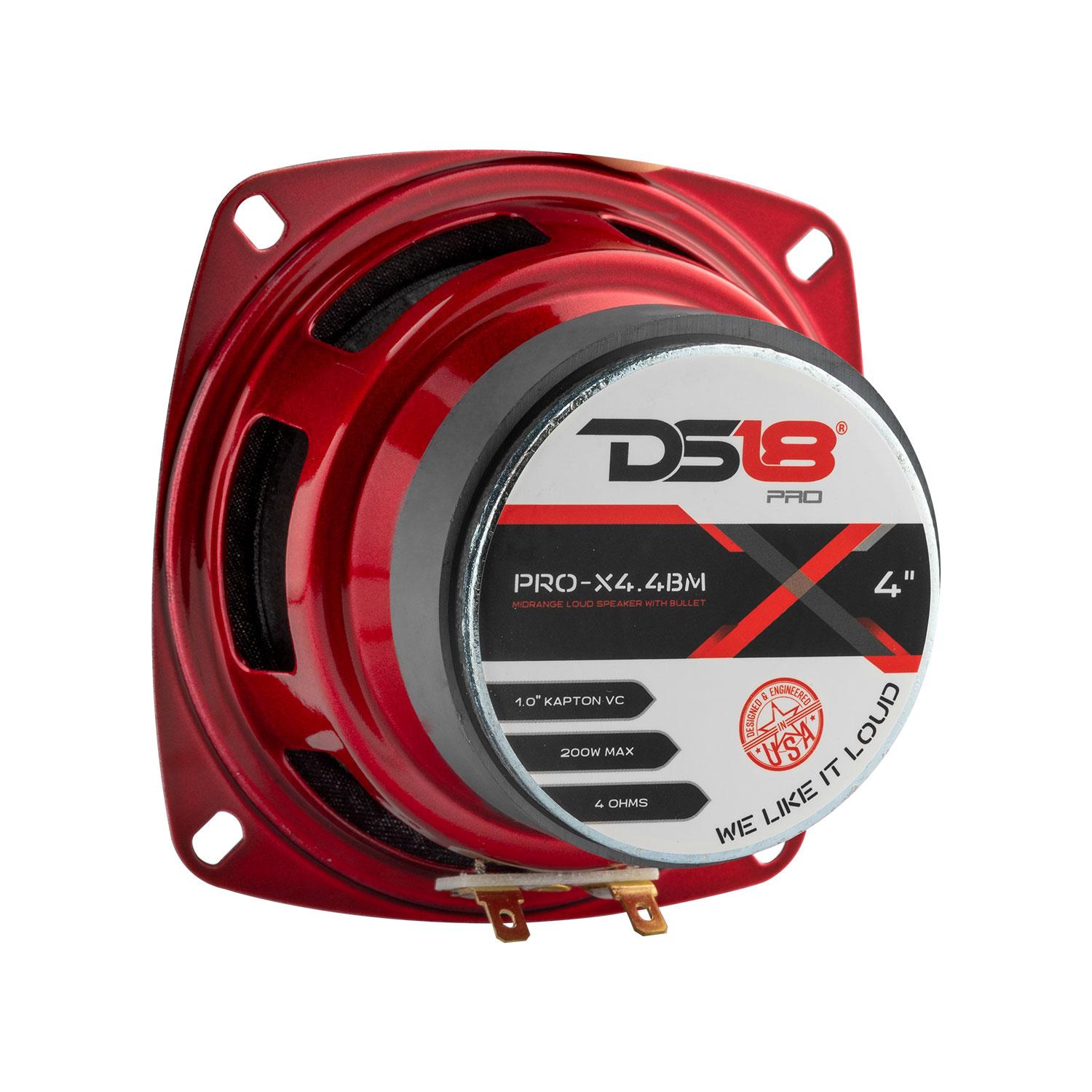 DS18 Speaker PRO-X4.4BM | AutoZone