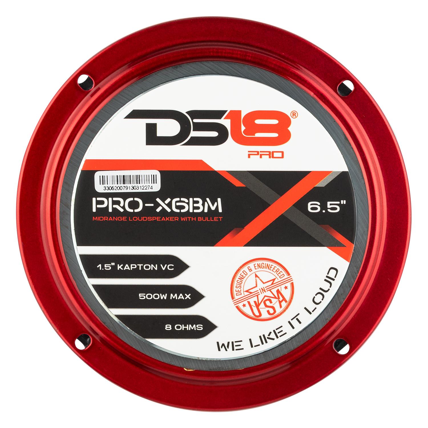DS18 Speaker PRO-X6BM | AutoZone
