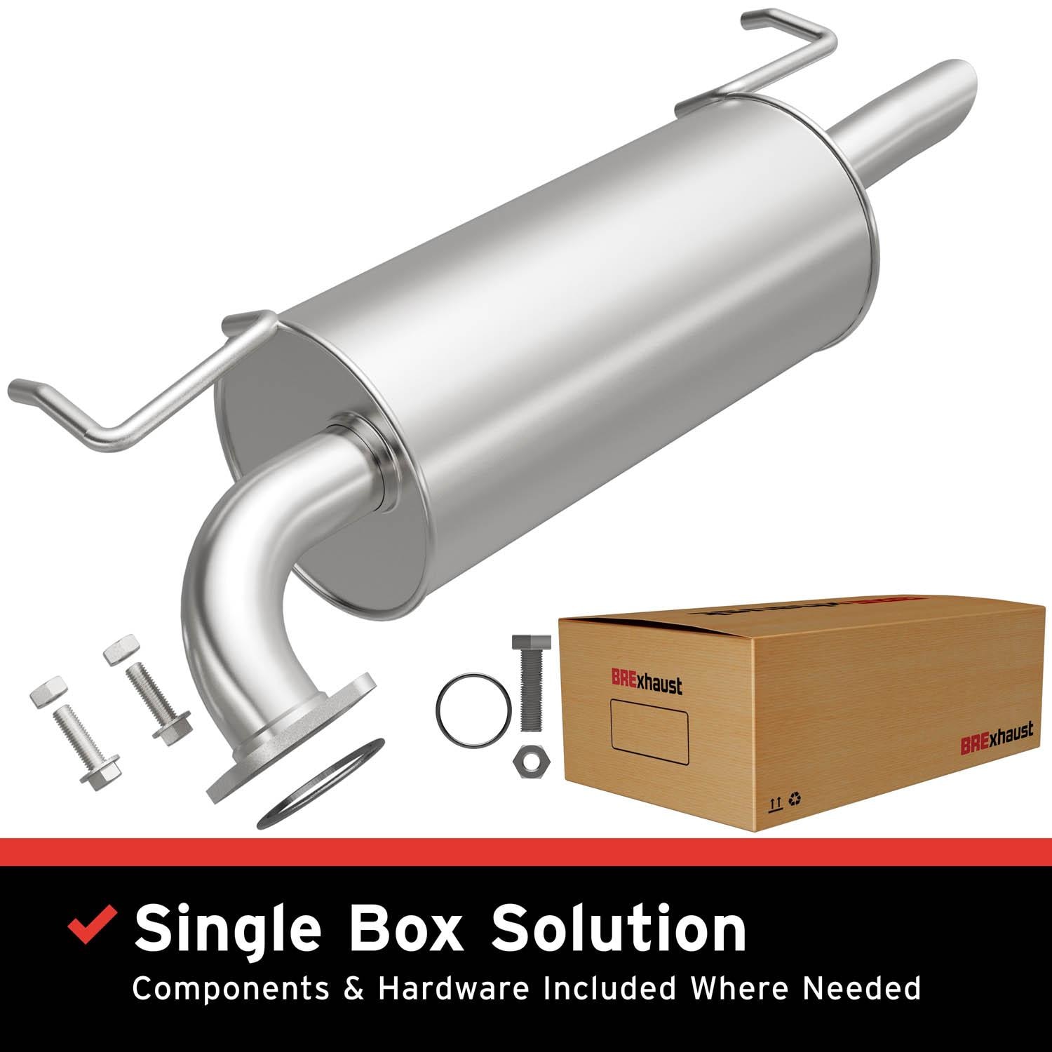 BRExhaust Exhaust Muffler Kit 108-0070 | AutoZone