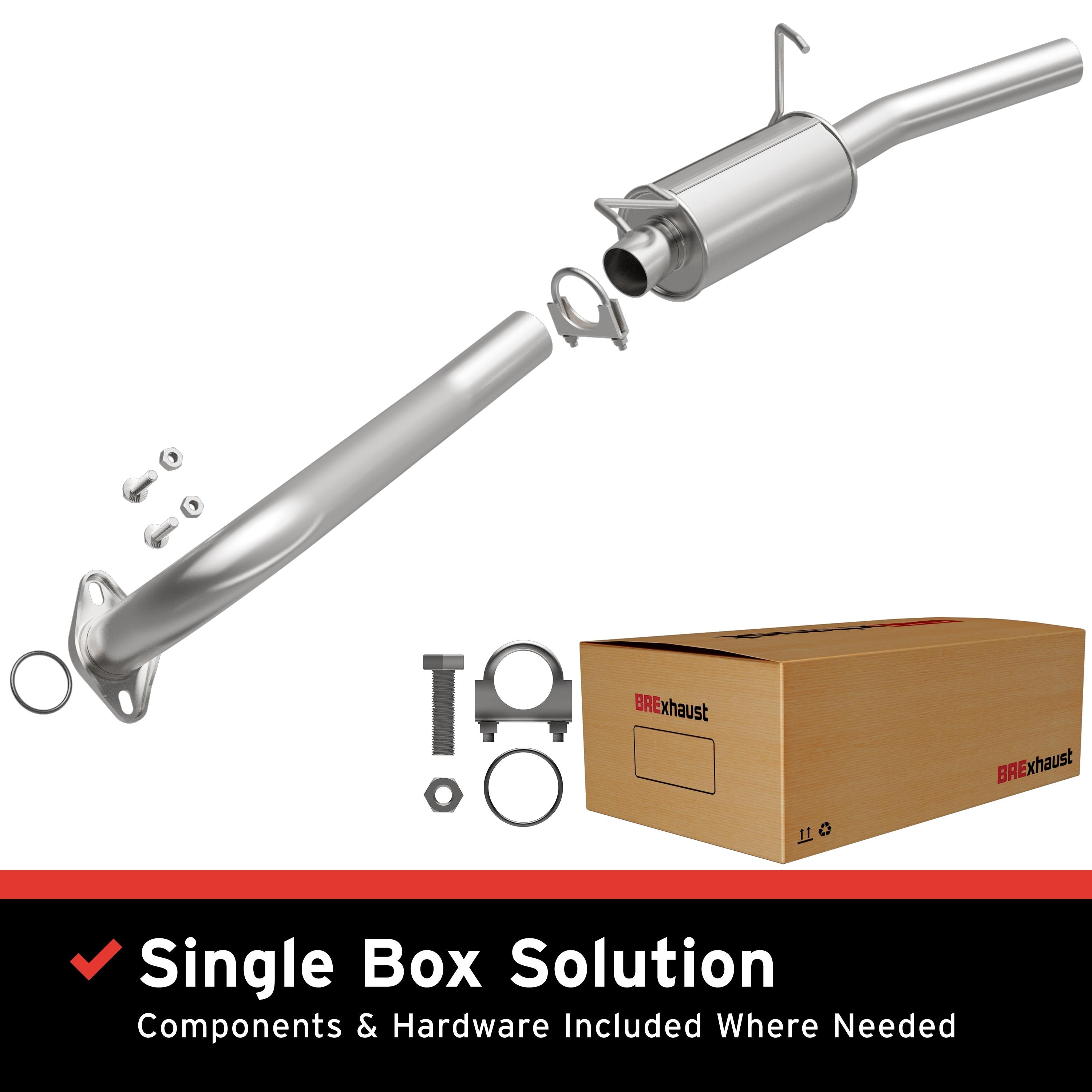 BRExhaust Exhaust Muffler Kit 108-0207 | AutoZone