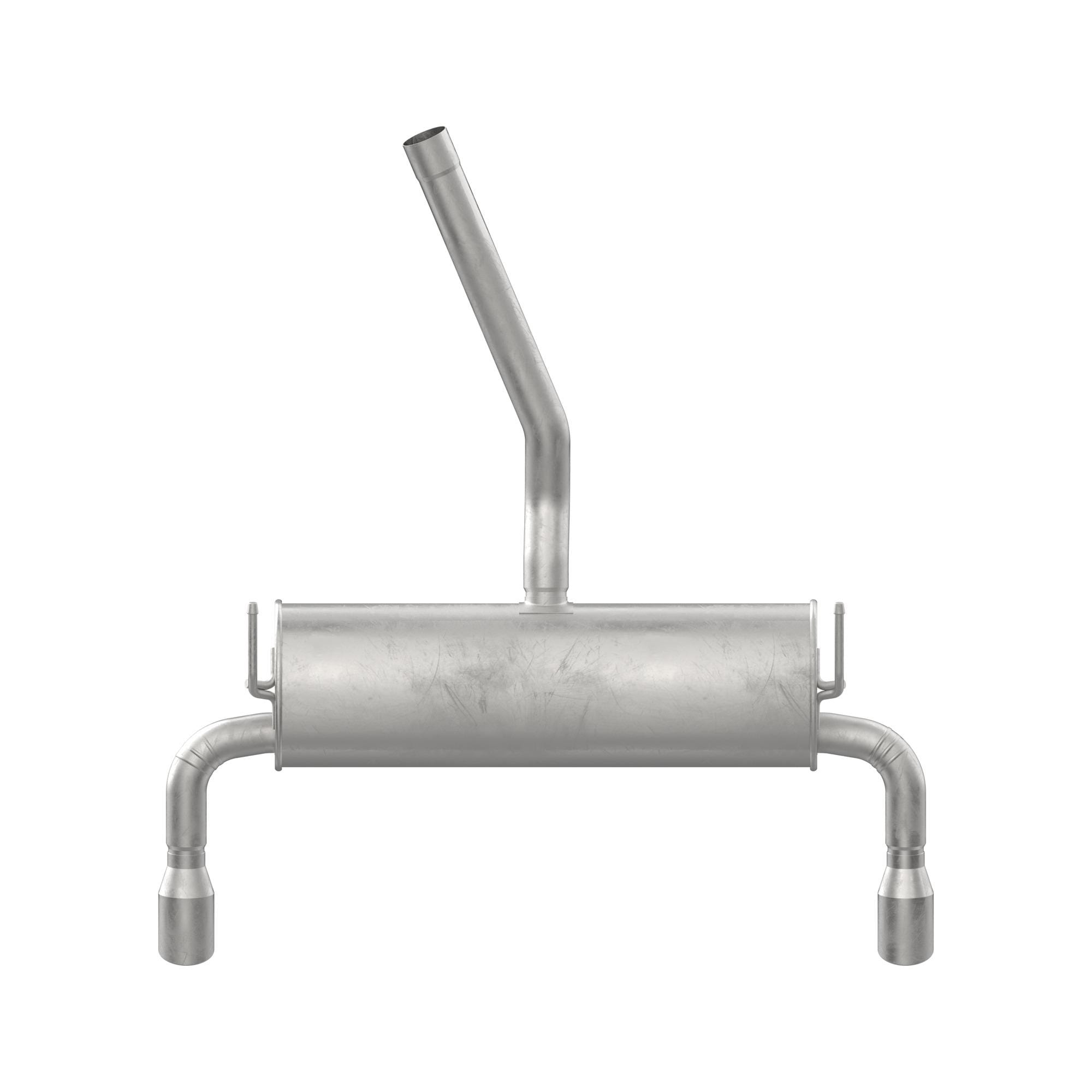 Walker Quiet-Flow SS Spout Tip 3in Exhaust Muffler Assembly 70033