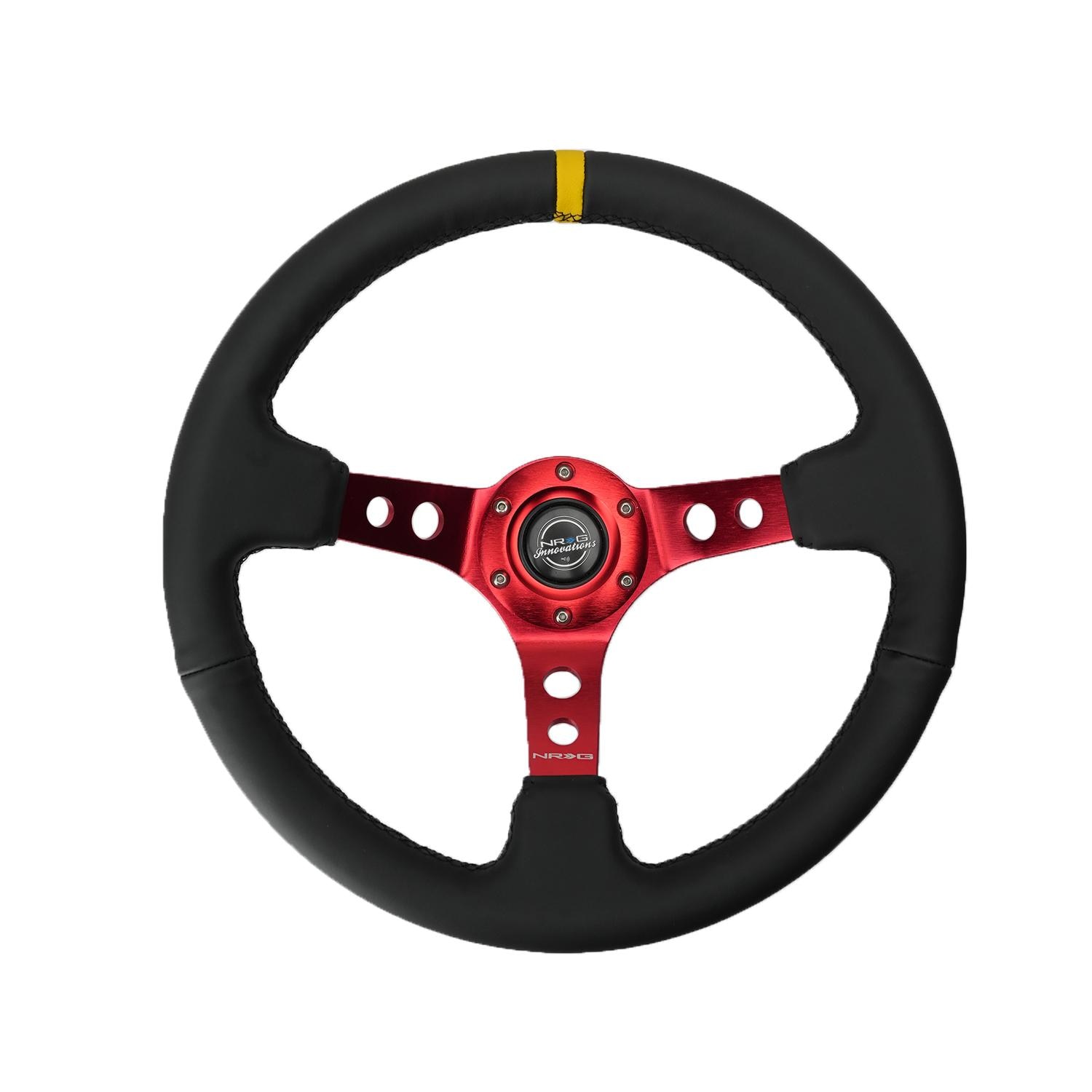 NRG Innovations RST-006RD-Y Steering Wheel RST-006RD-Y | AutoZone