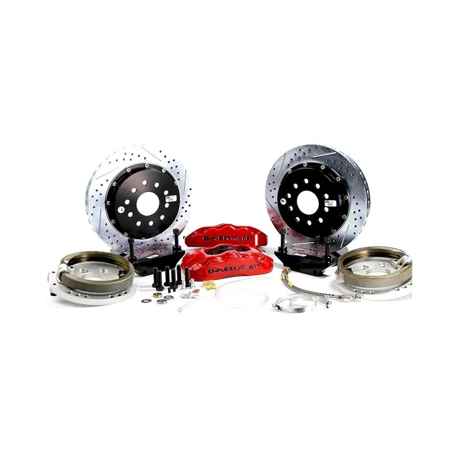 Baer Brake Systems 14in Red SDZ Pro+ Rear Brake Kit | AutoZone