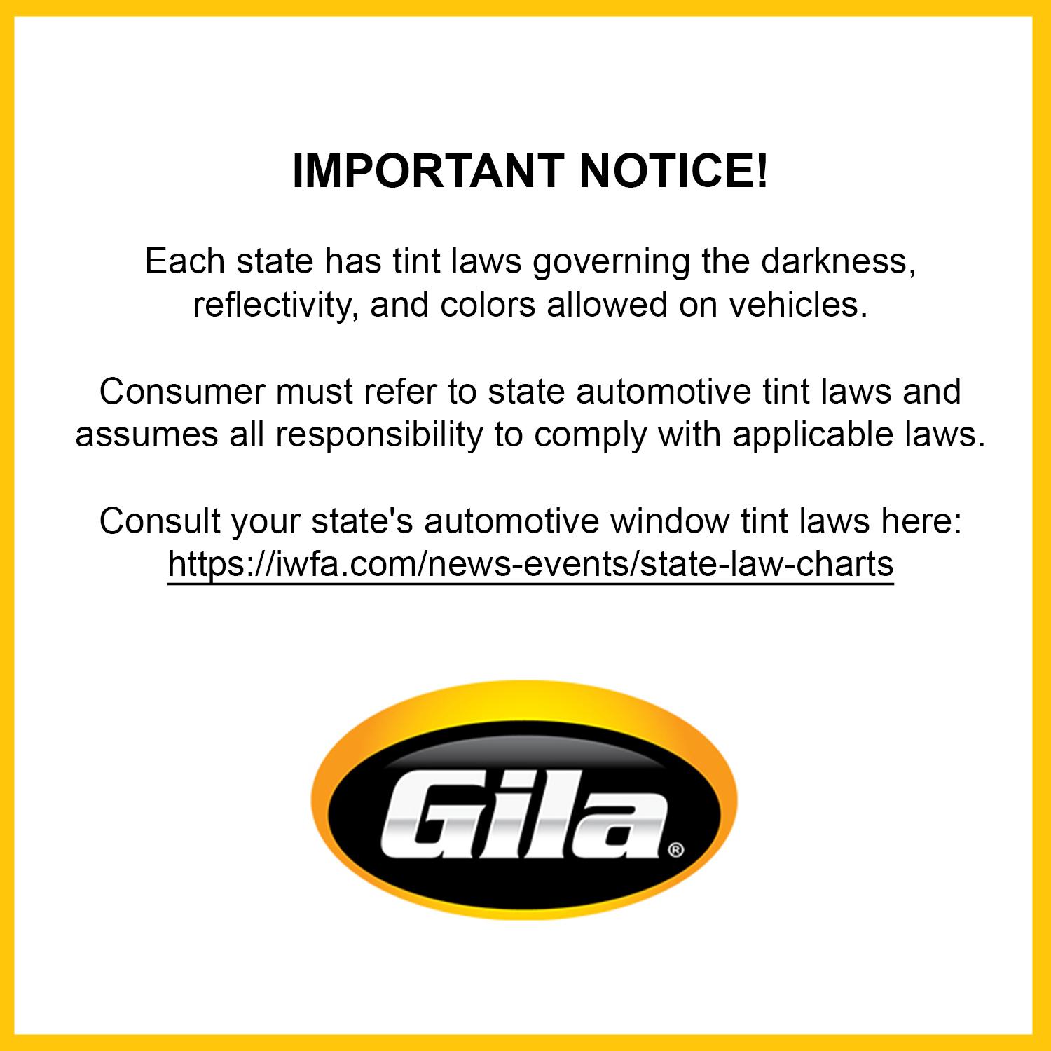 Gila 11.25 Window Film