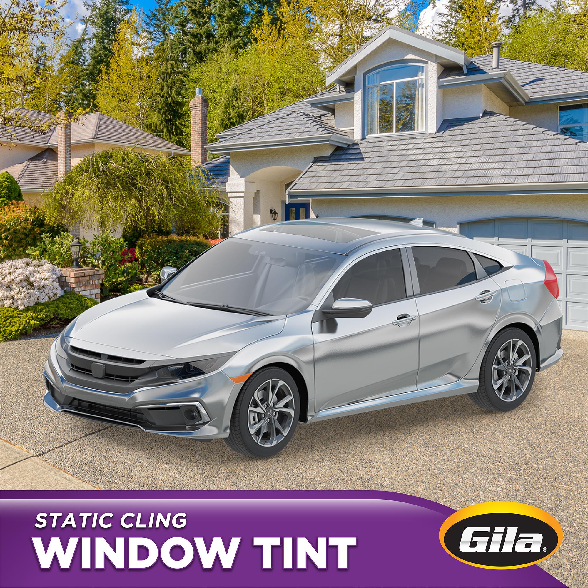 Gila 20% 24in x 78in Black Static Cling Window Tint