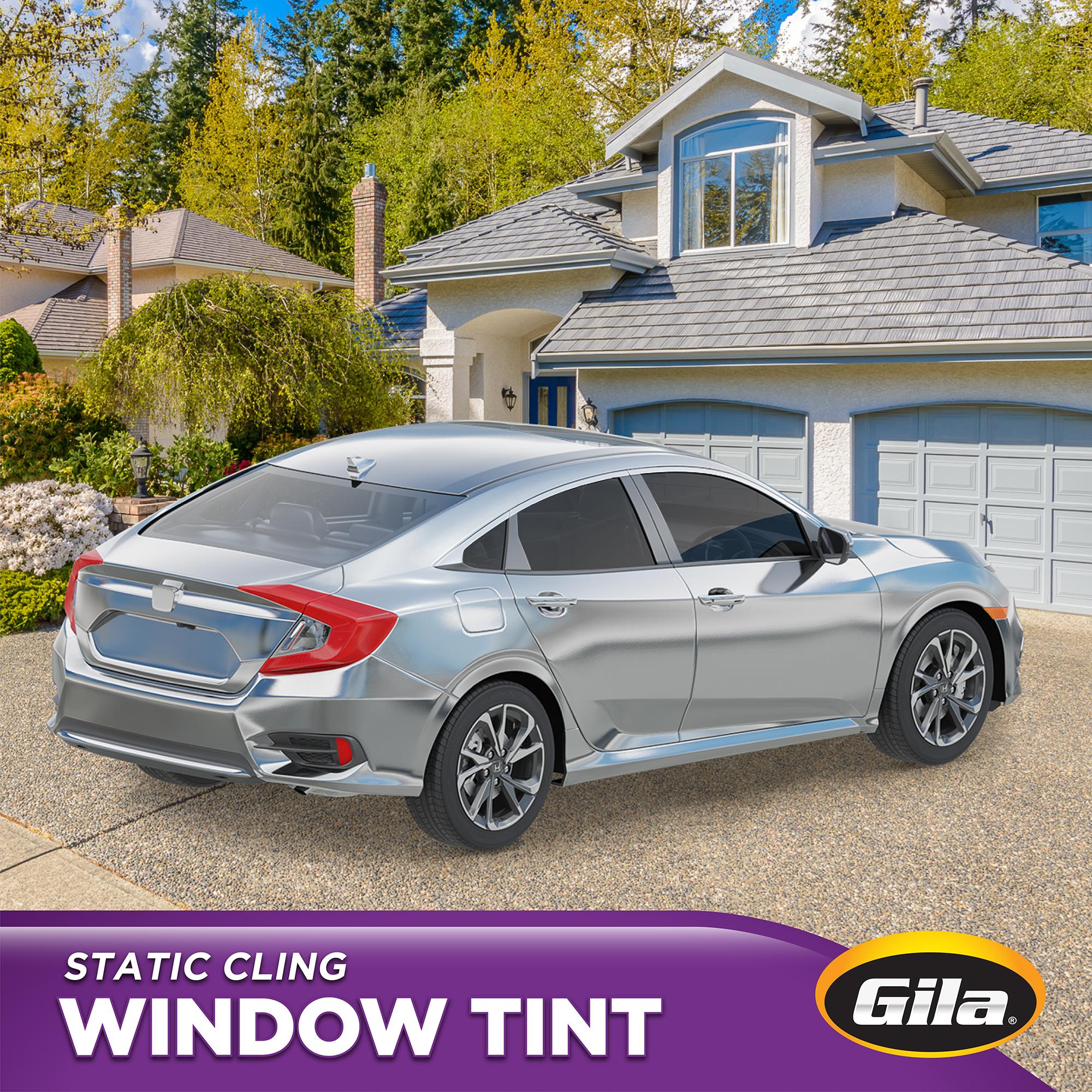 Gila 20% 24in x 78in Black Static Cling Window Tint