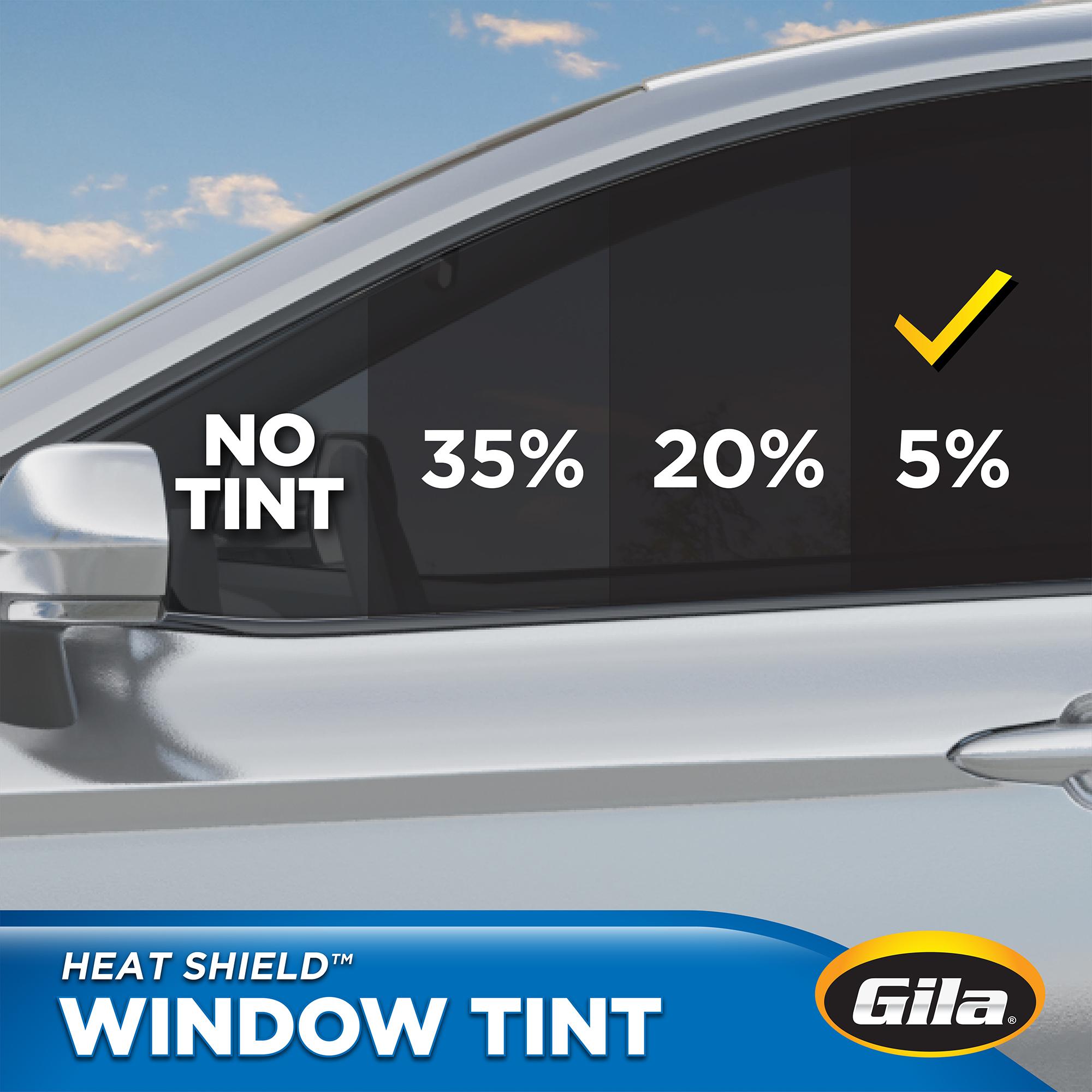Gila 78 in x24 in x1 mm Limo Black Window Film | AutoZone