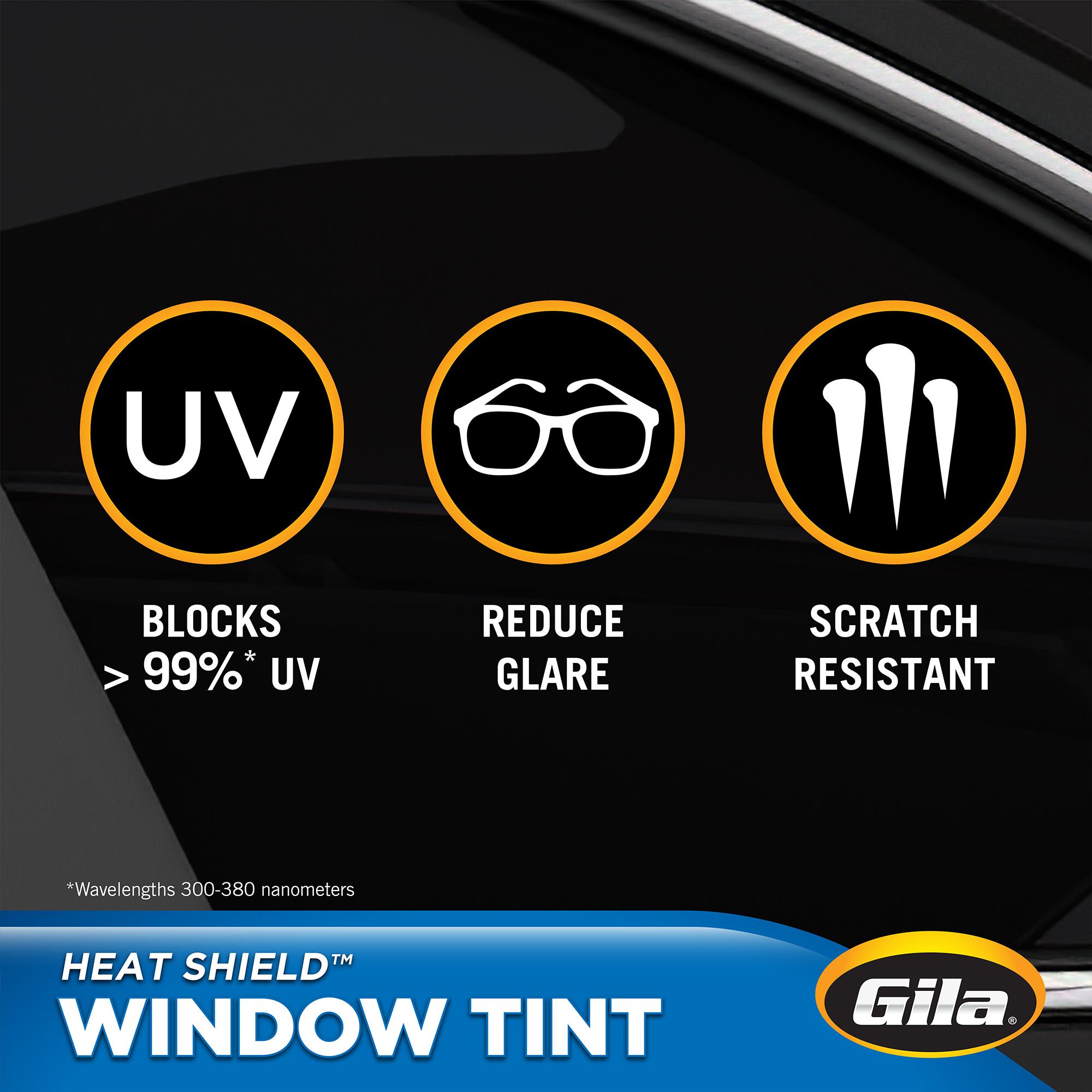 Gila 20% 24in x 78in Black Scratch Resistant Window Tint