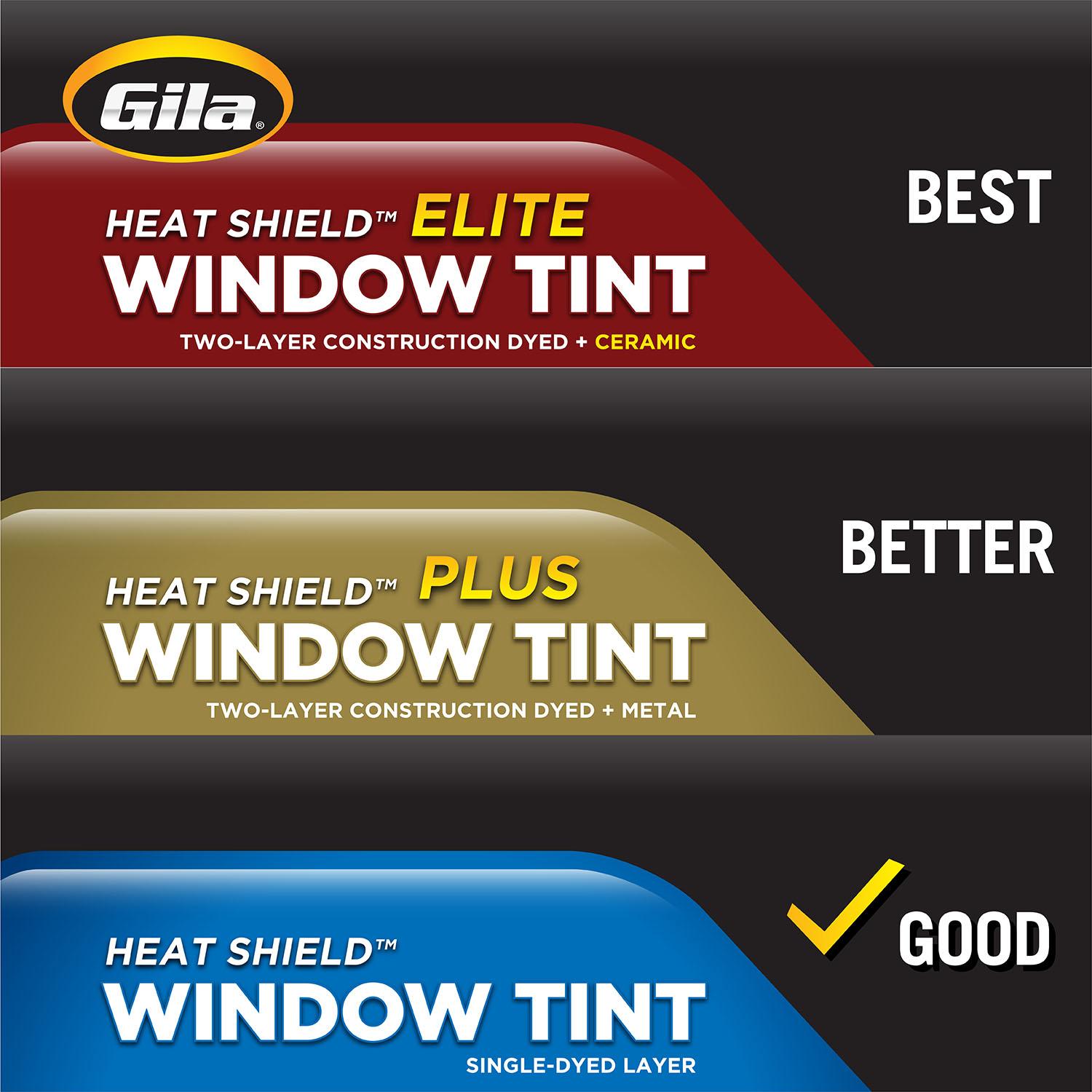 Gila 20% 24in x 78in Black Scratch Resistant Window Tint